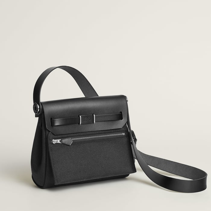 Noir Herbag Zip 20 래커 백