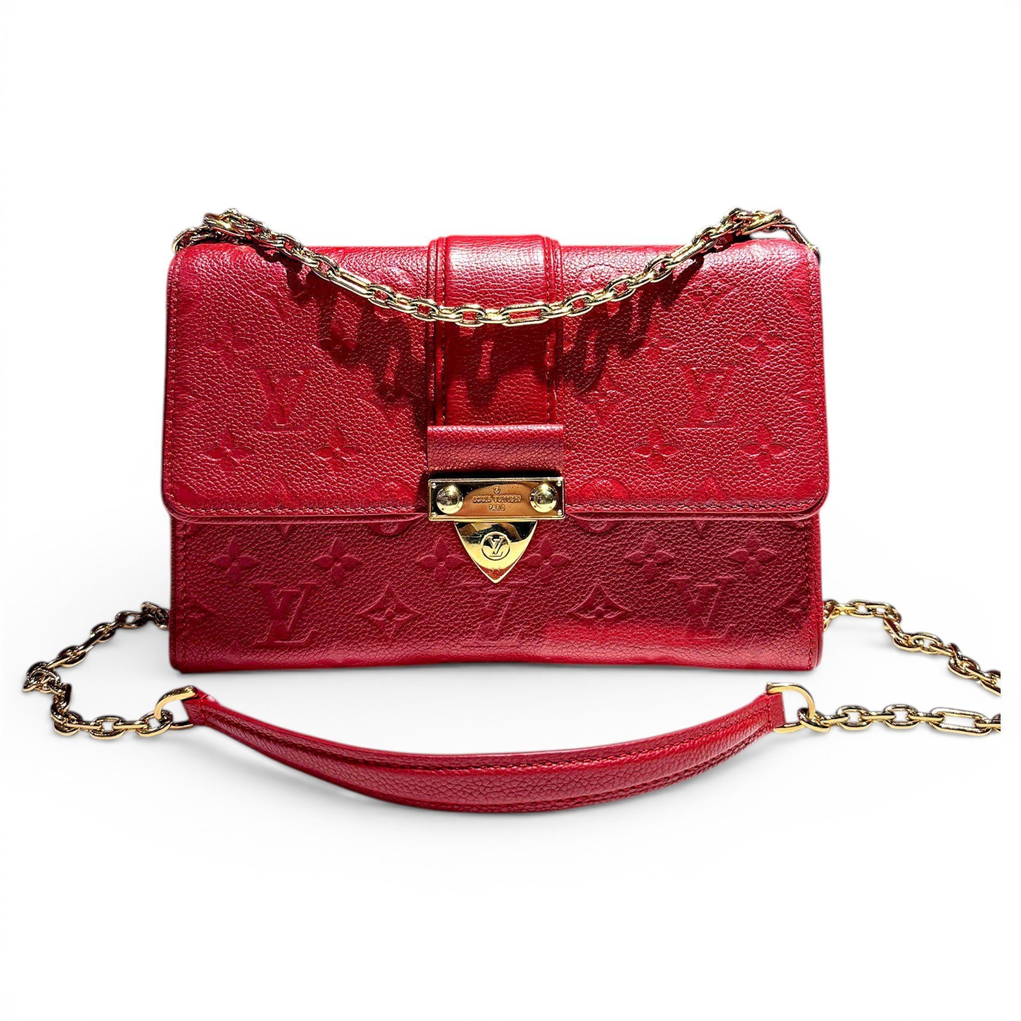Saint Sulpice leather handbag