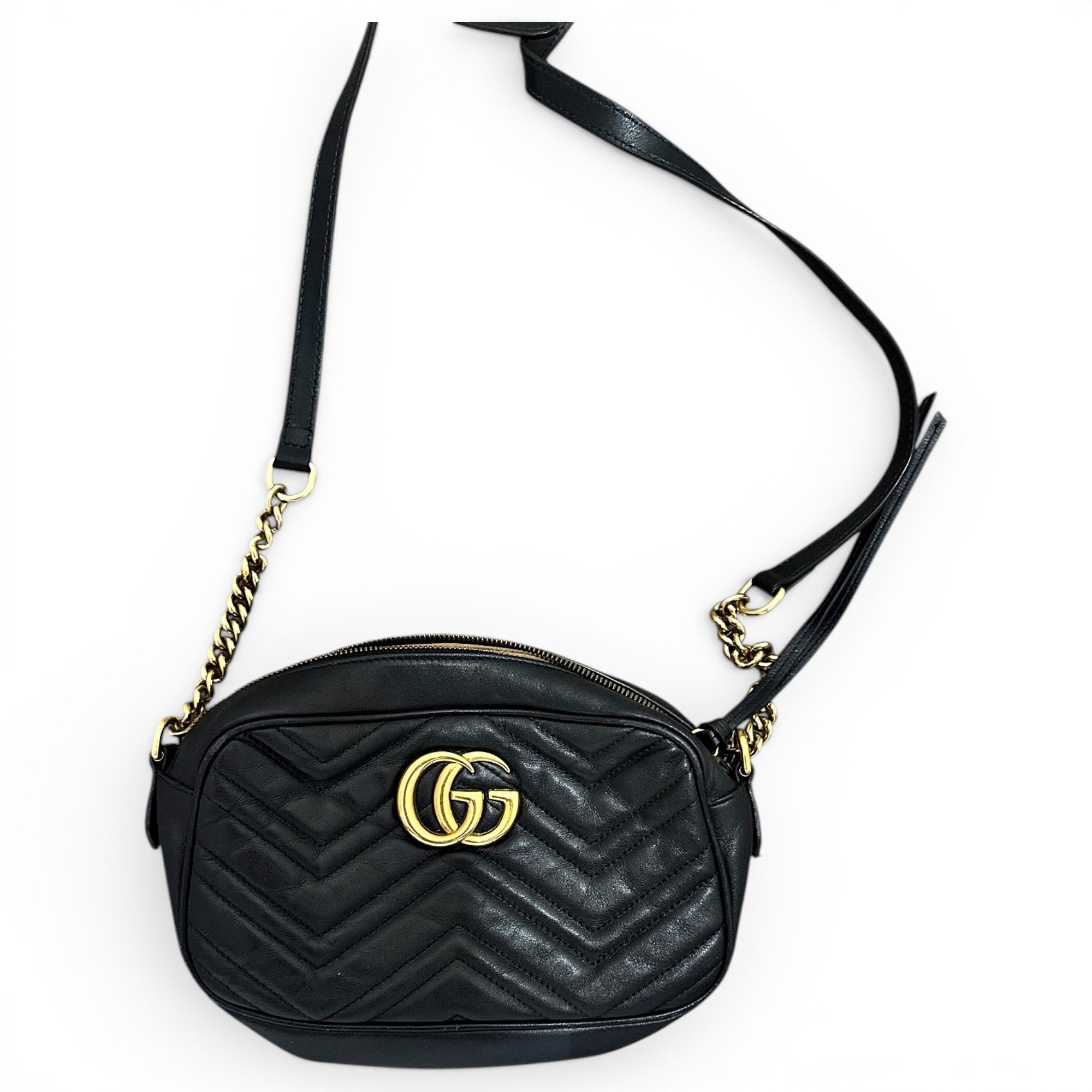GG Marmont leather crossbody bag