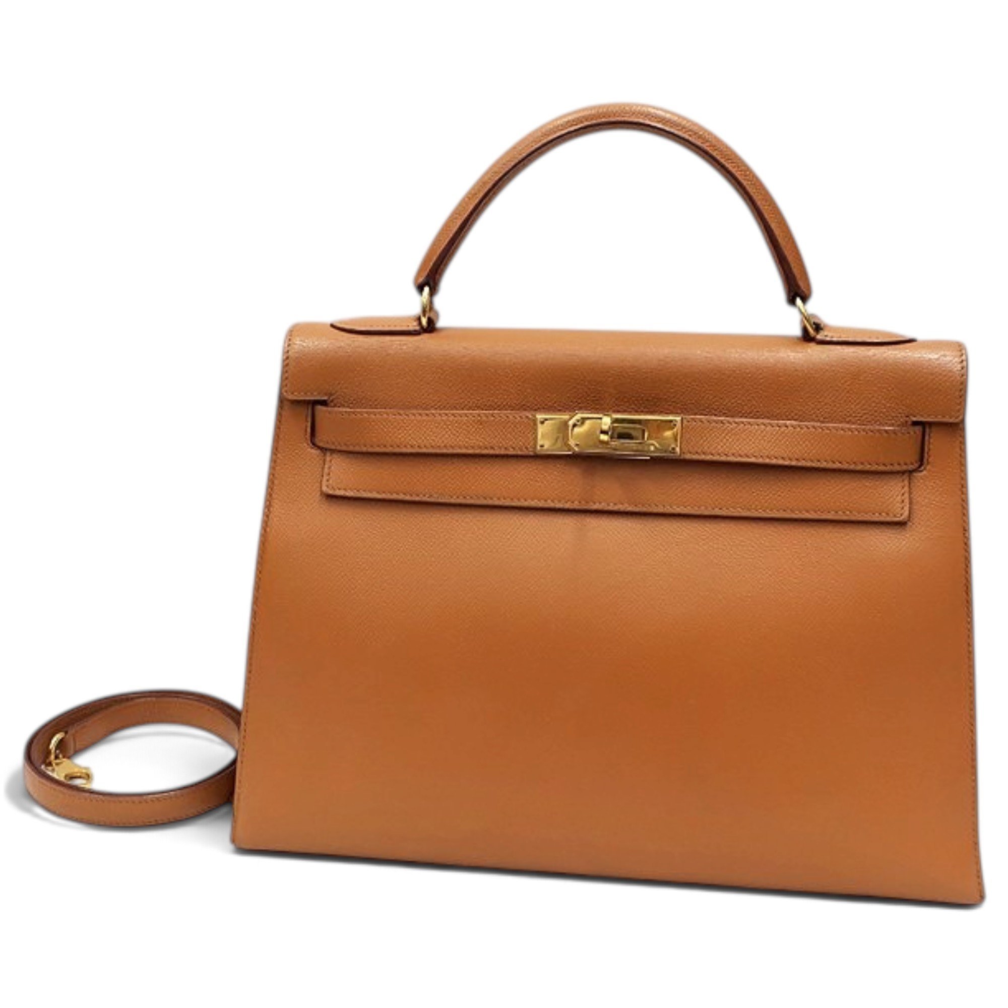 Kelly 32 leather handbag