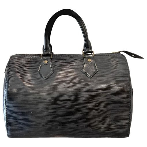 Speedy leather handbag