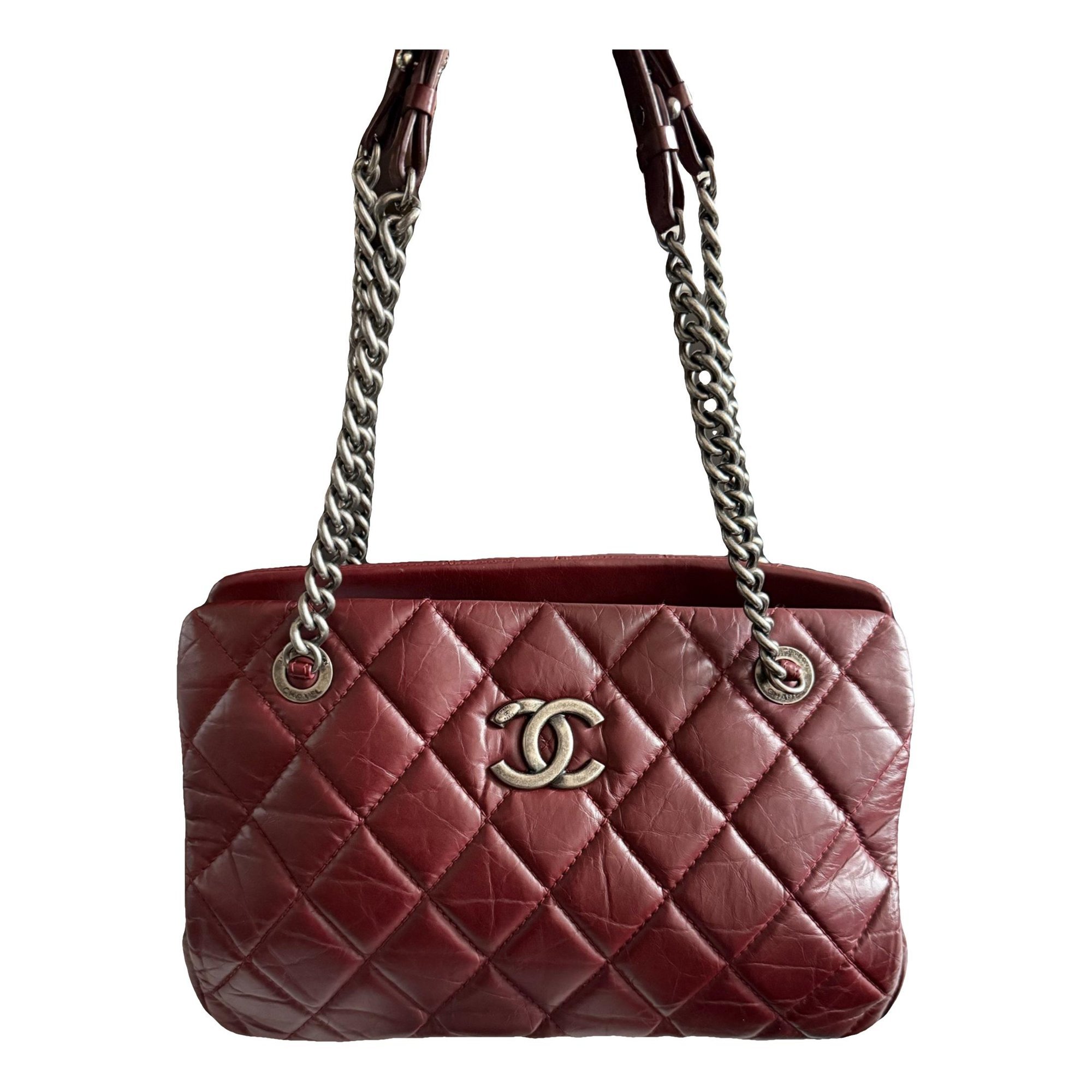 Classic CC Shopping leather tote