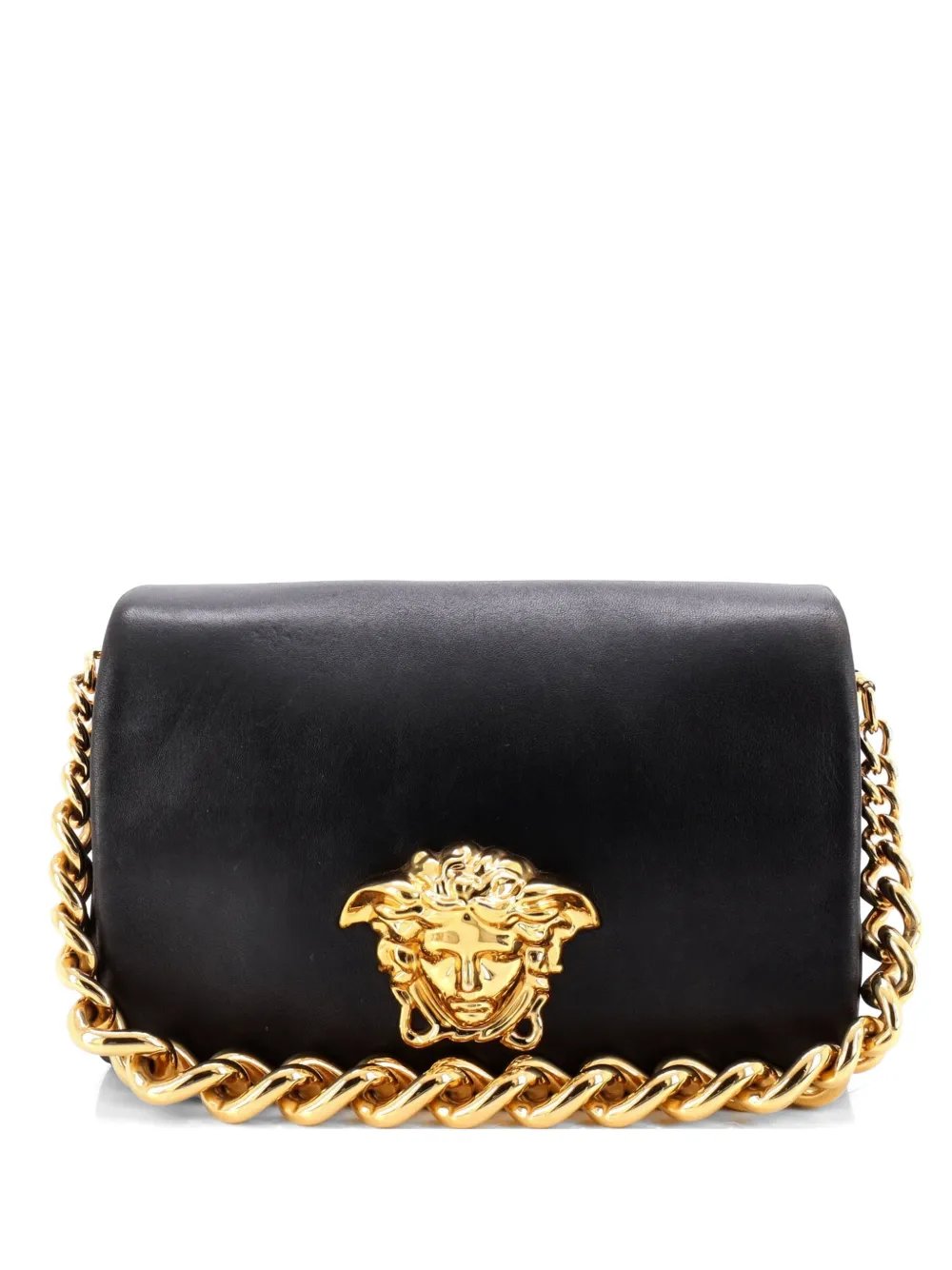 Palazzo Medusa Flap Bag Leather shoulder bag