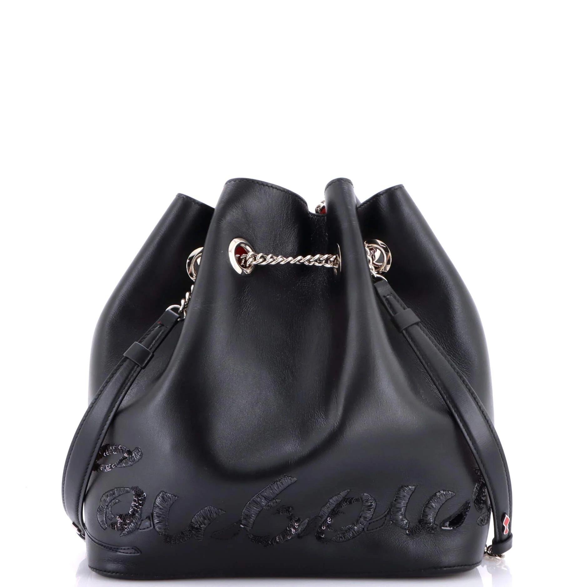 Leather backpack