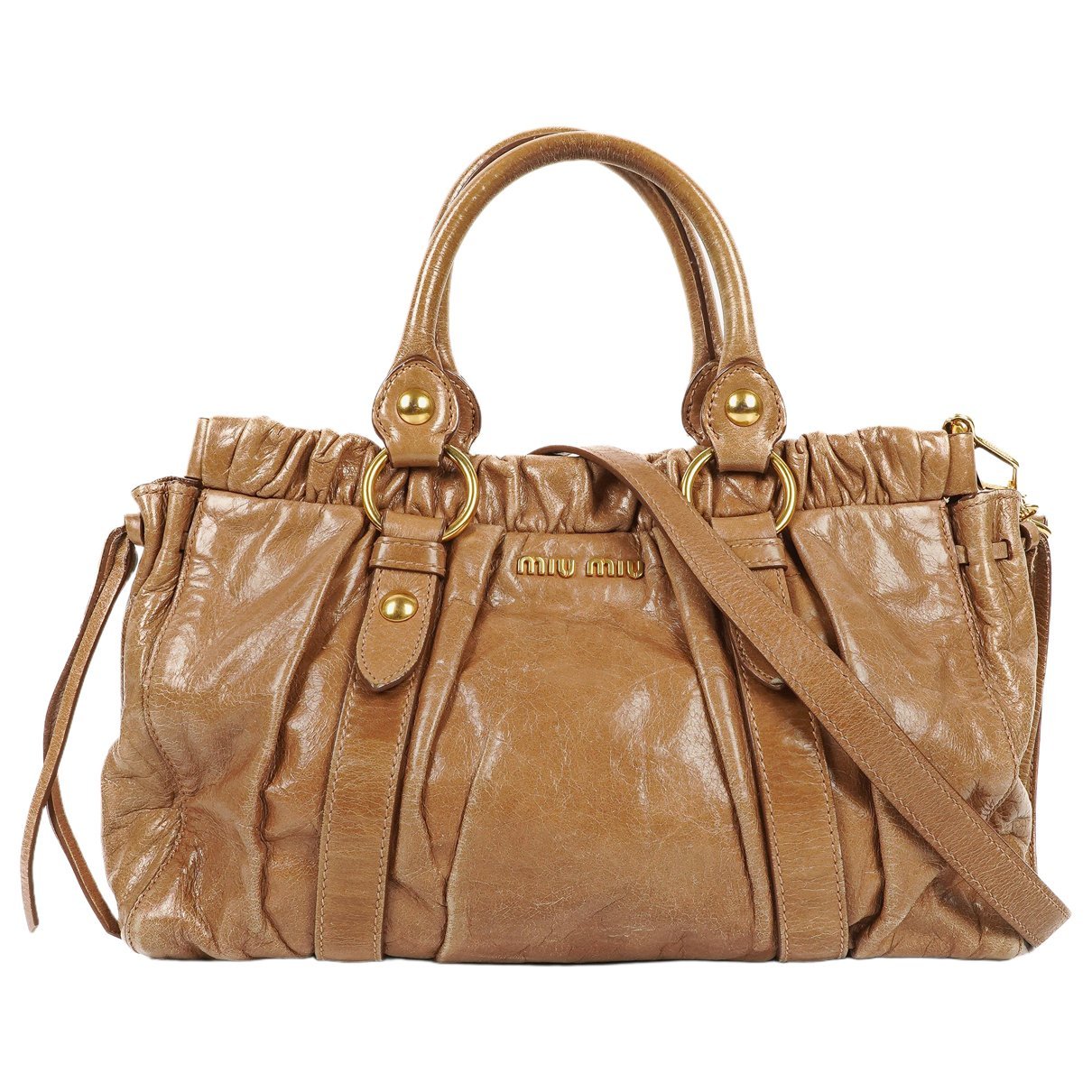 Vitello leather handbag