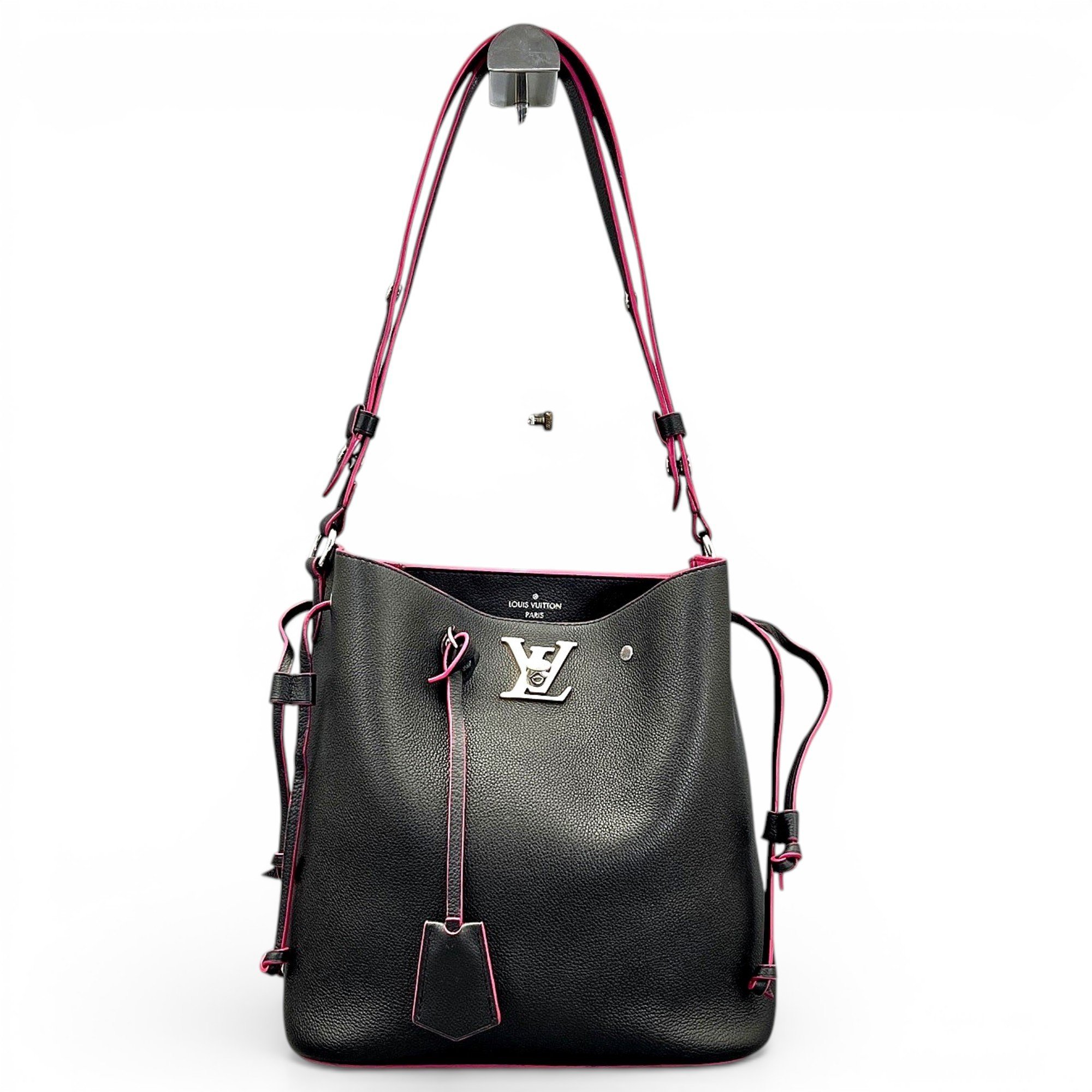 Lockme leather handbag