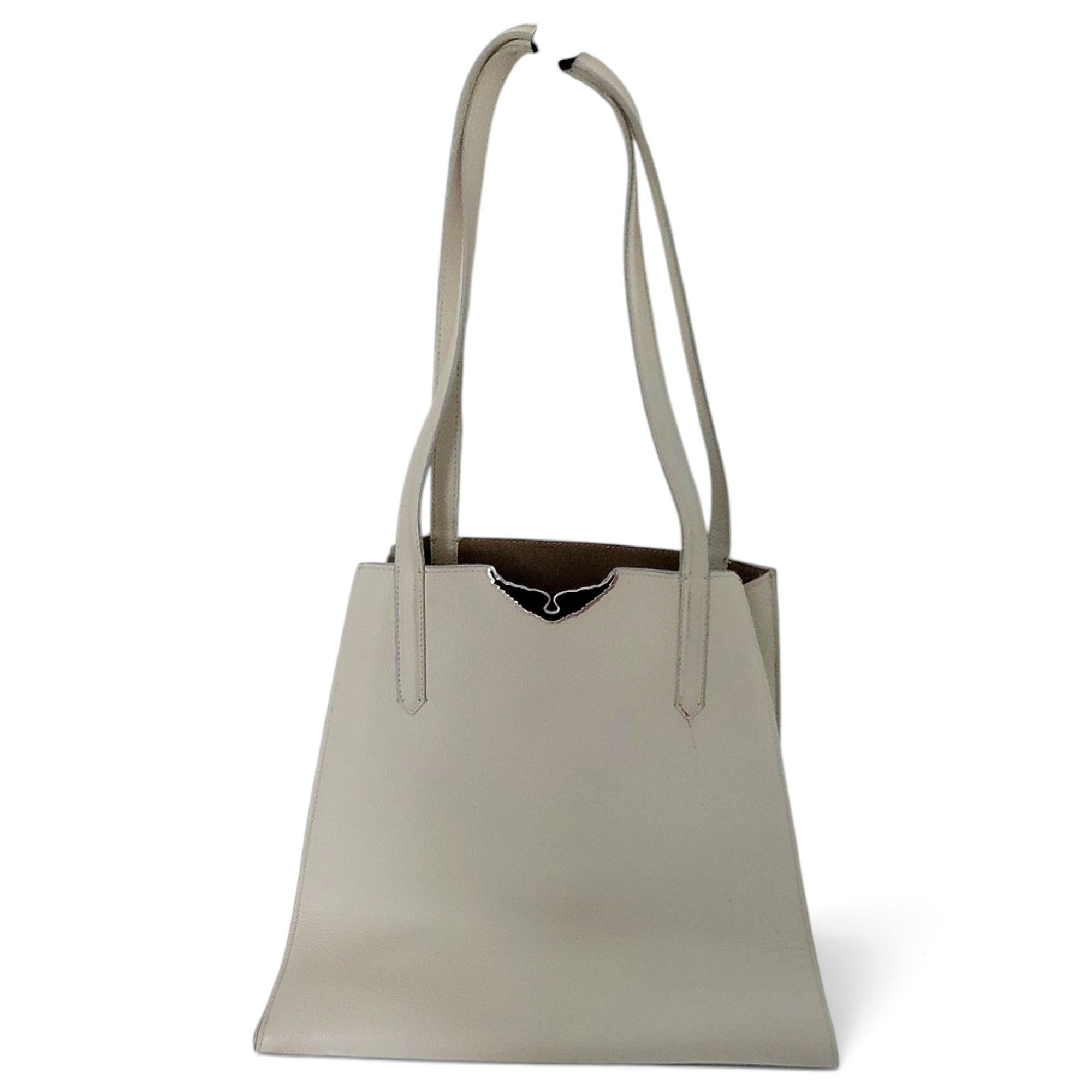 Leather tote