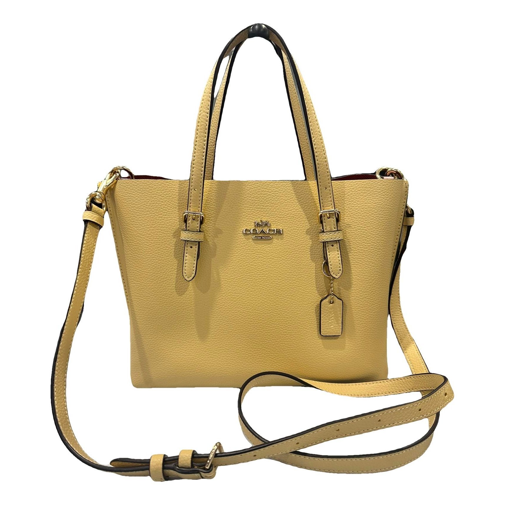 Leather tote