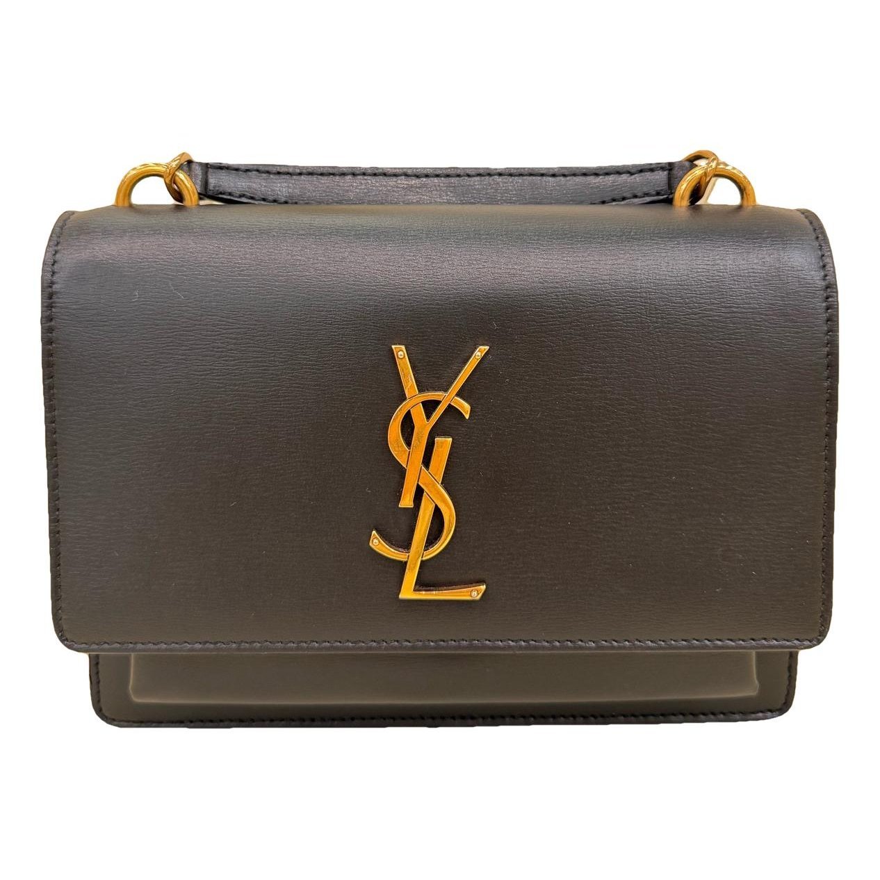 Sunset leather crossbody bag