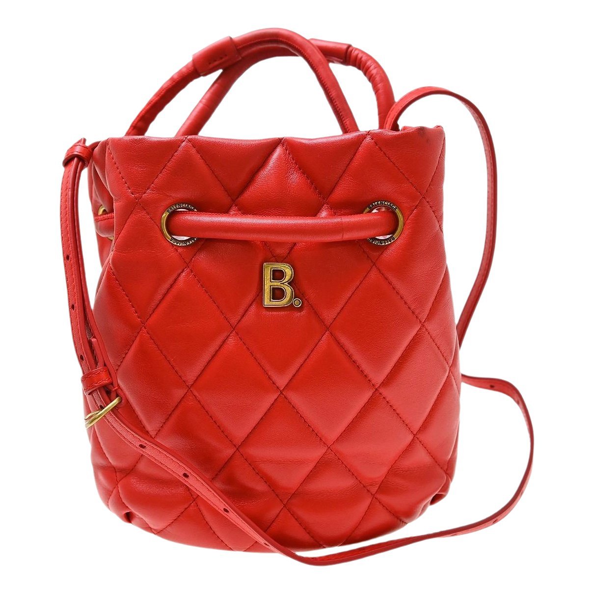 Touch Puffy leather handbag