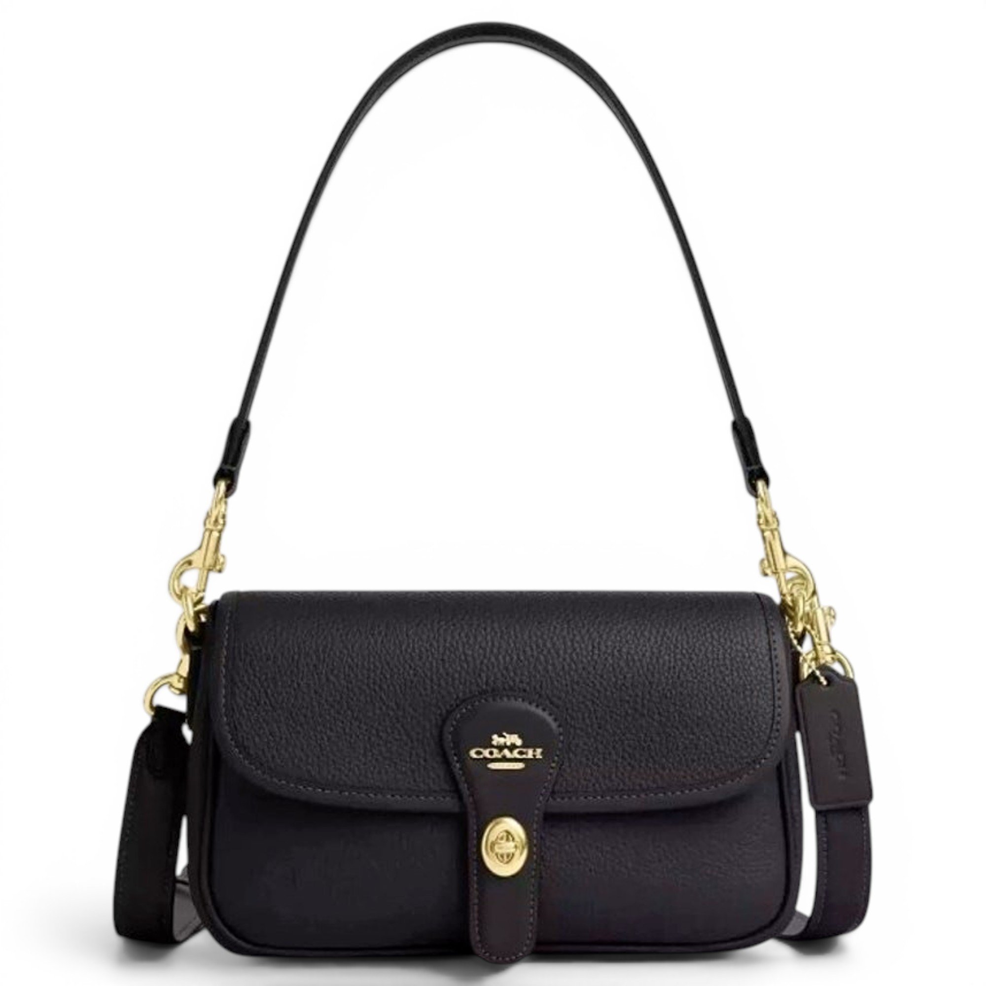 Leather crossbody bag
