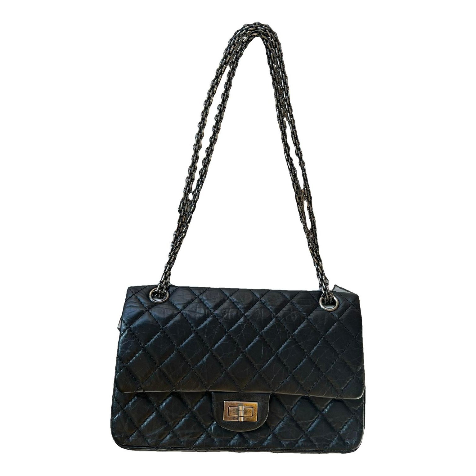 2.55 leather handbag