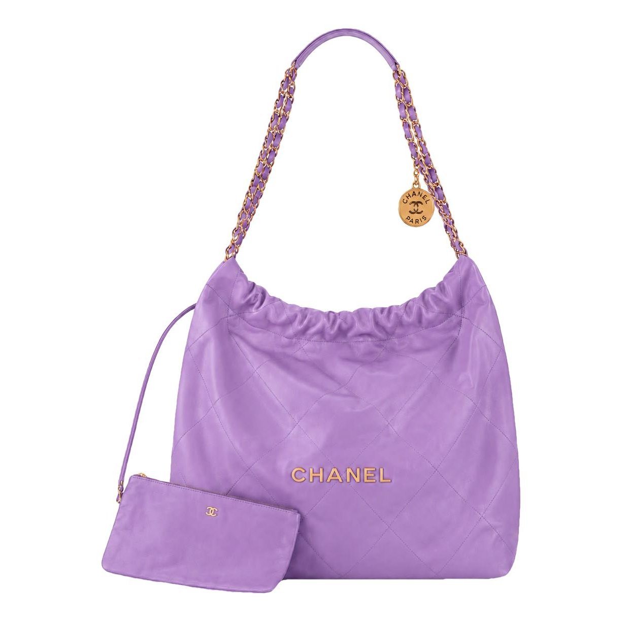 Chanel 22 leather handbag