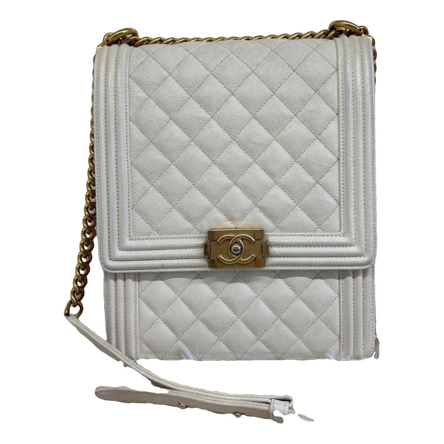 Boy leather crossbody bag