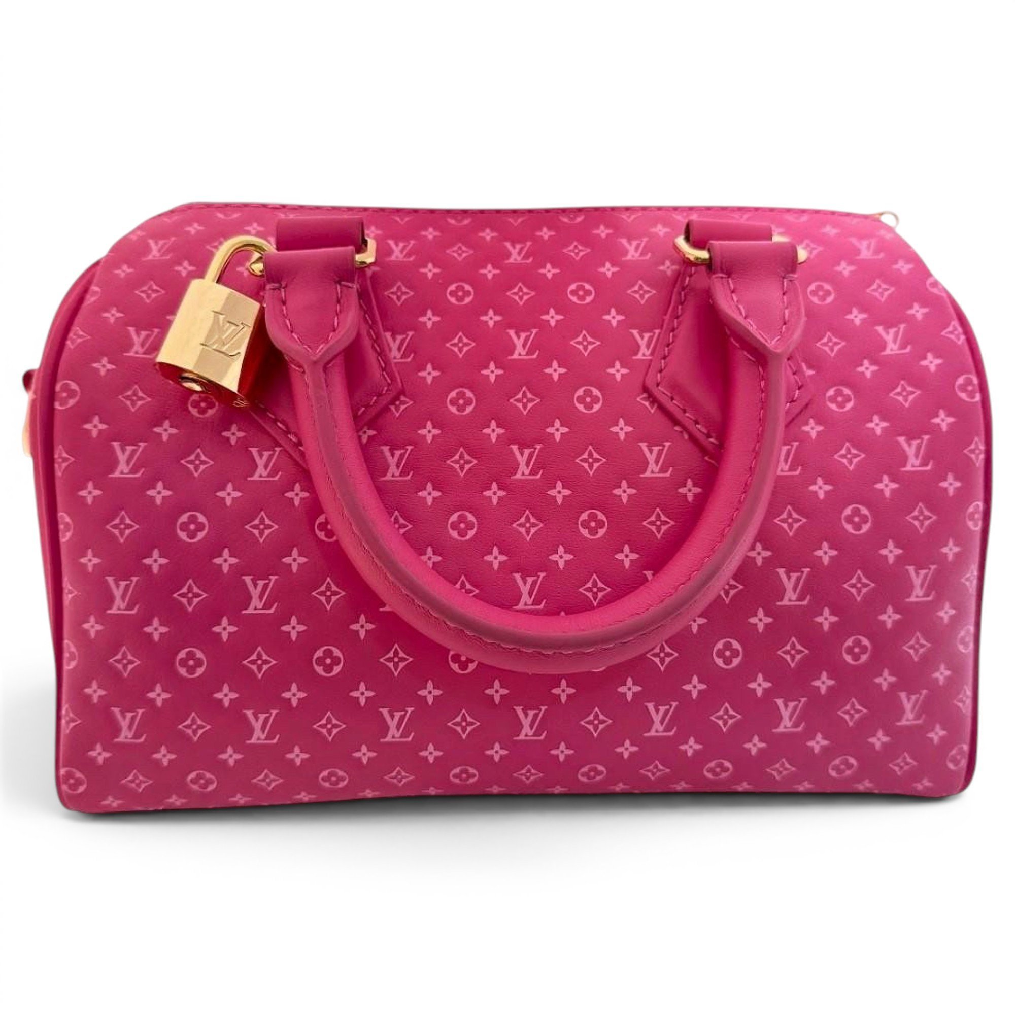 Speedy leather handbag