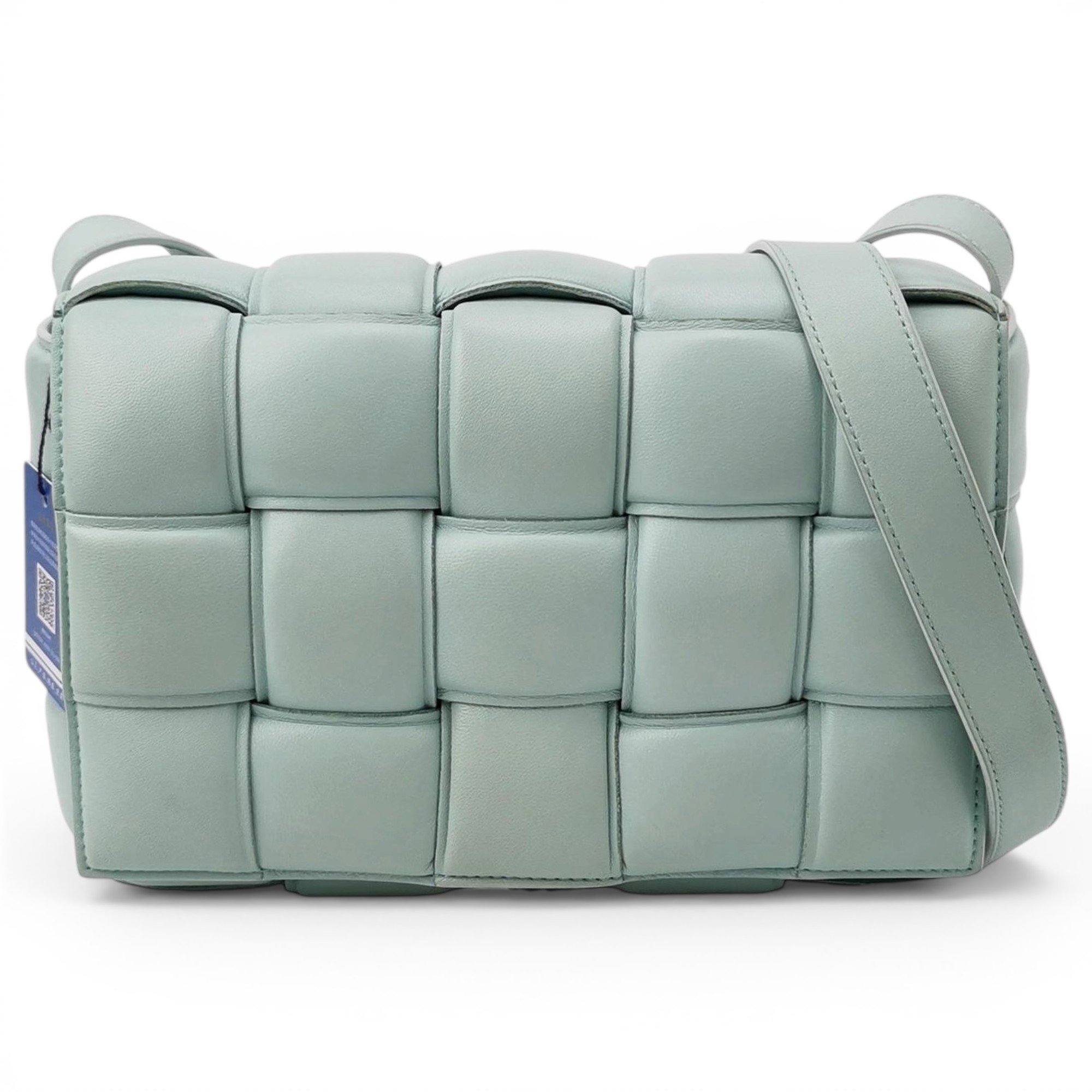 Brick Cassette leather handbag