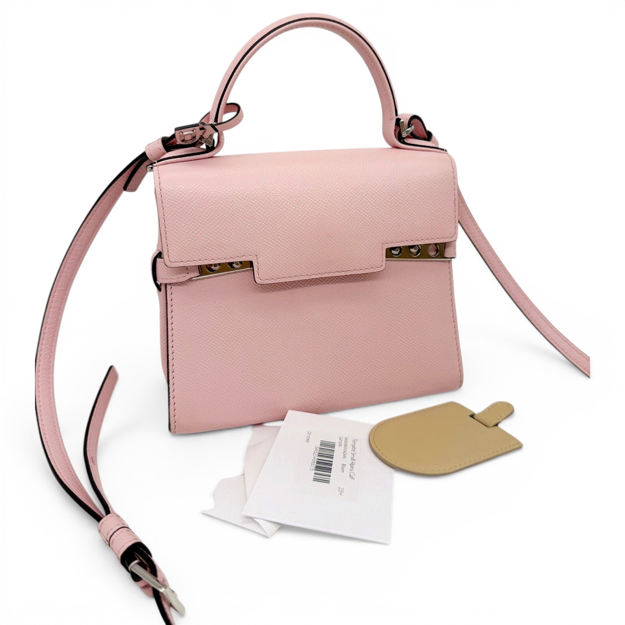 Tempête leather handbag