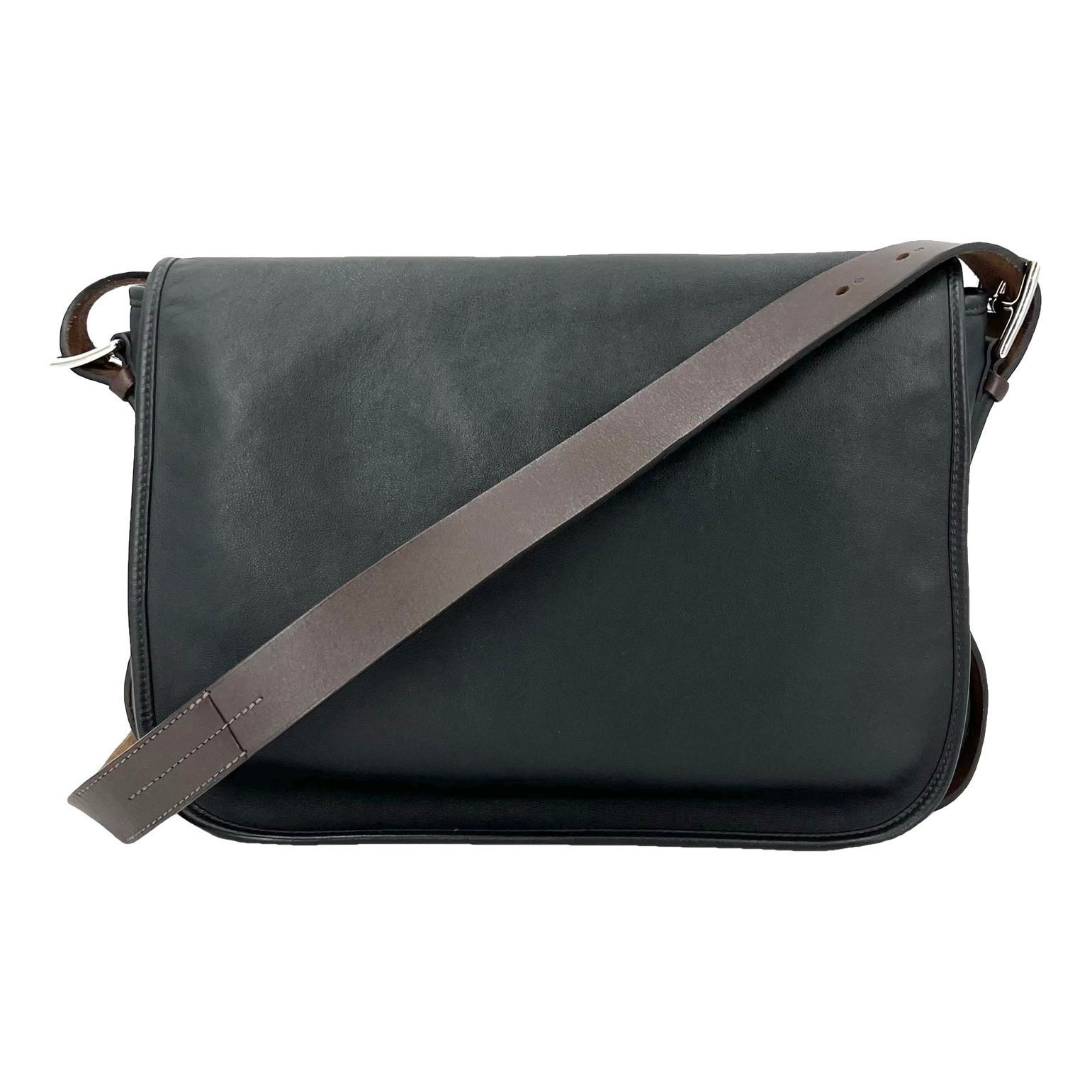 Barda leather crossbody bag