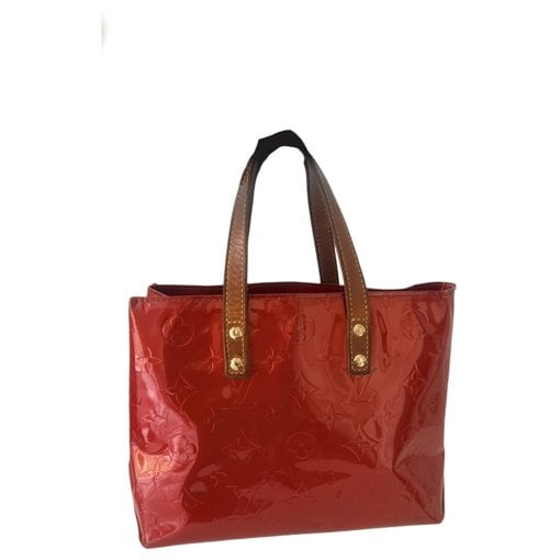 Reade patent leather handbag