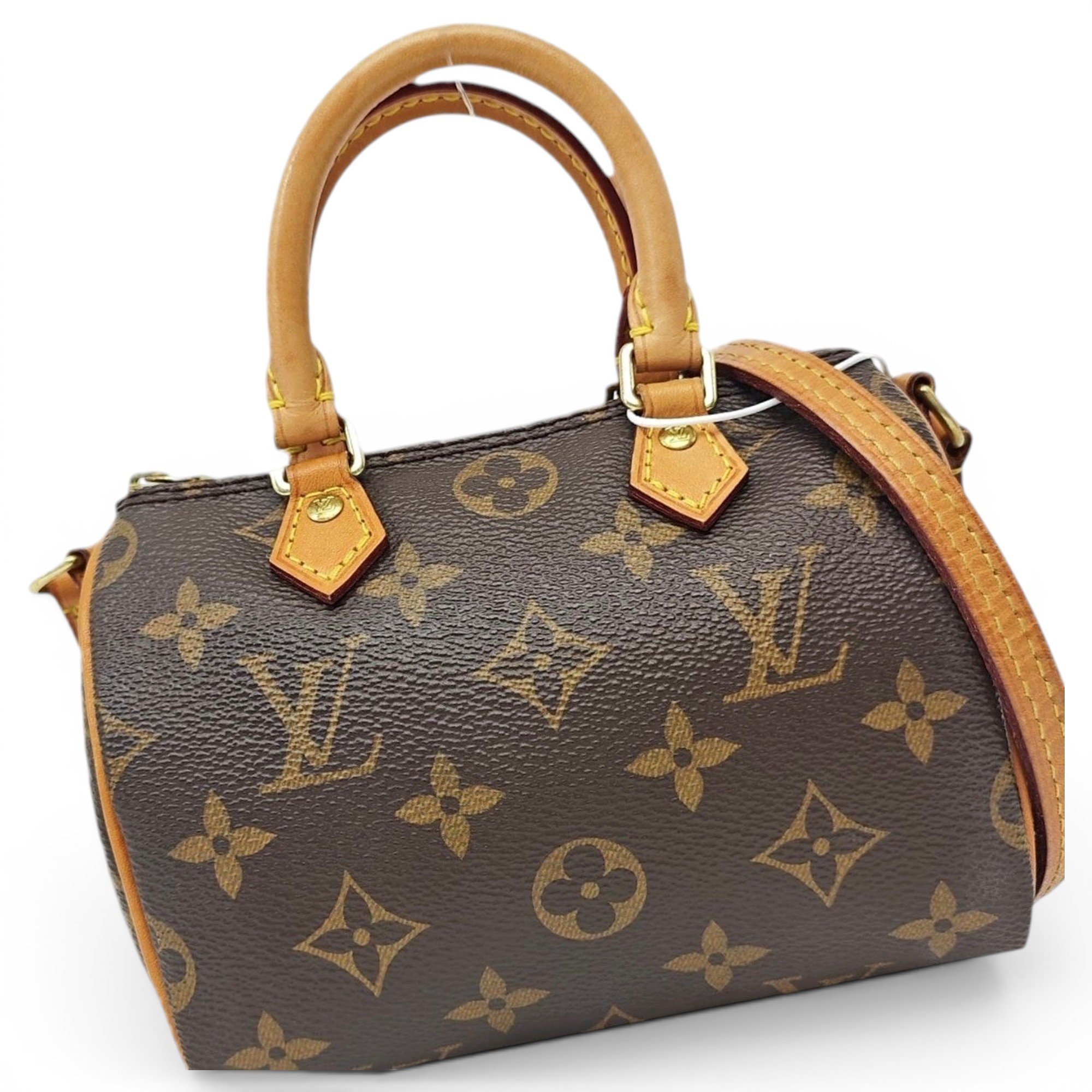 Nano Speedy / Mini HL leather handbag