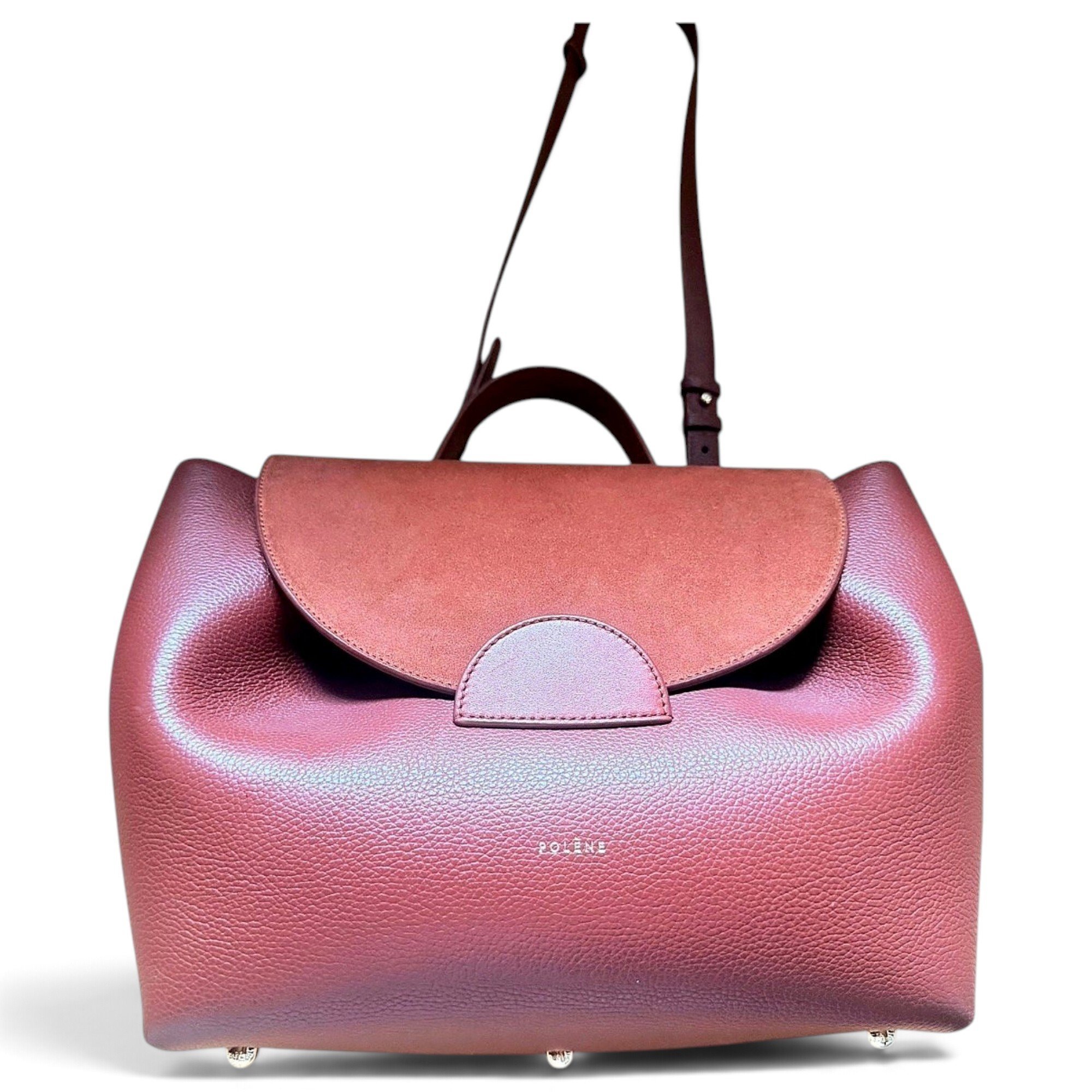 Polene Numéro un leather handbag