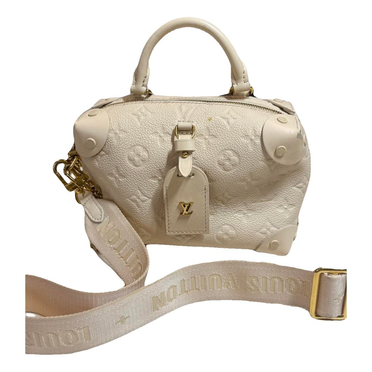 Petite Malle Souple leather handbag