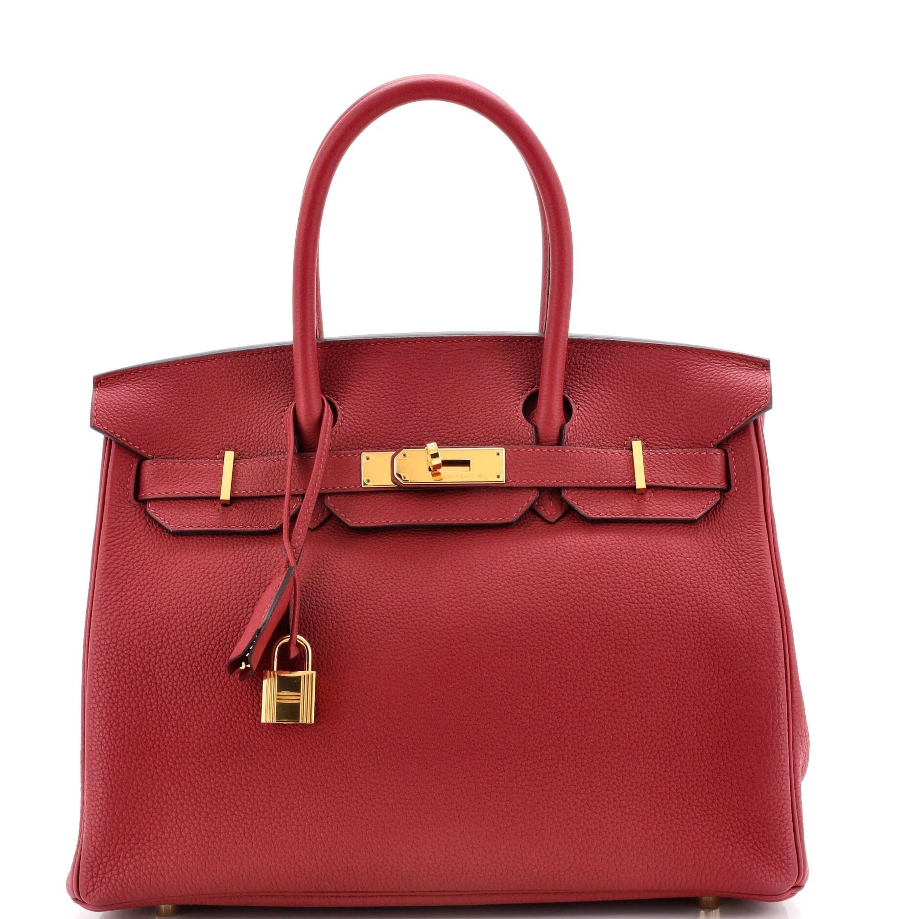 Birkin 30 leather tote