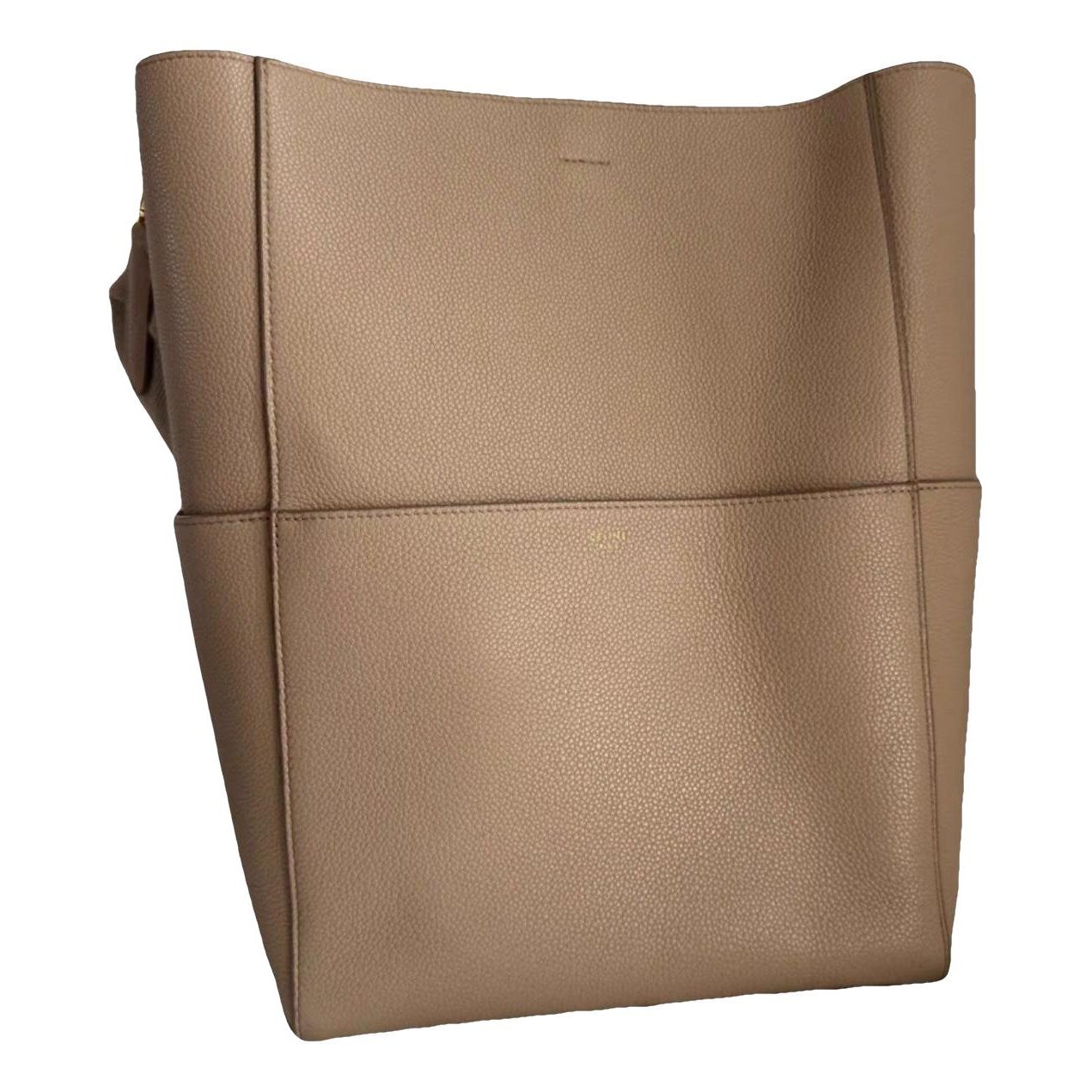 Seau Sangle leather tote