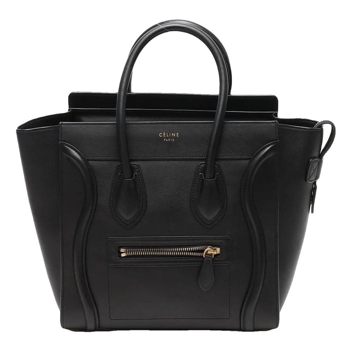 Luggage leather handbag