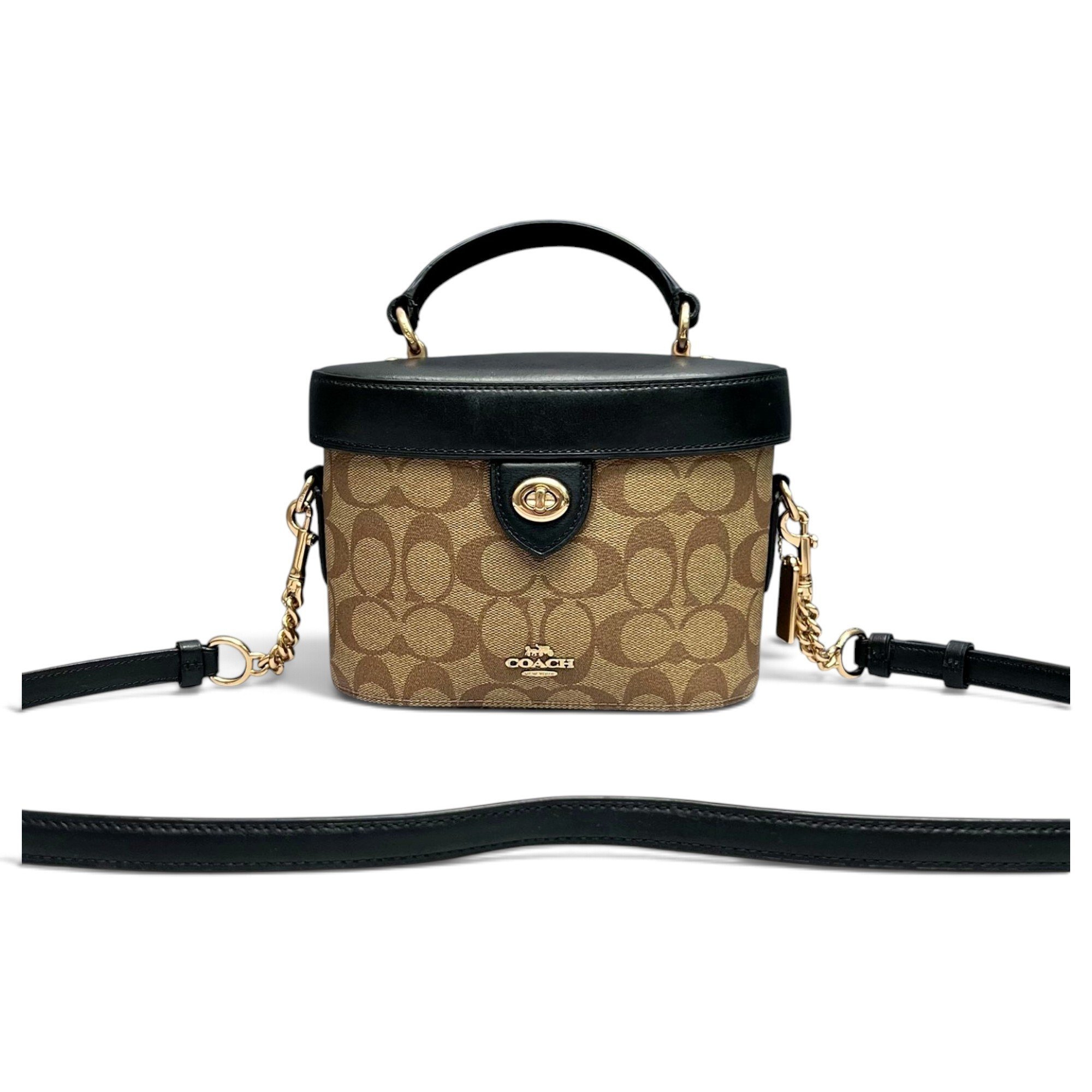 Leather mini bag