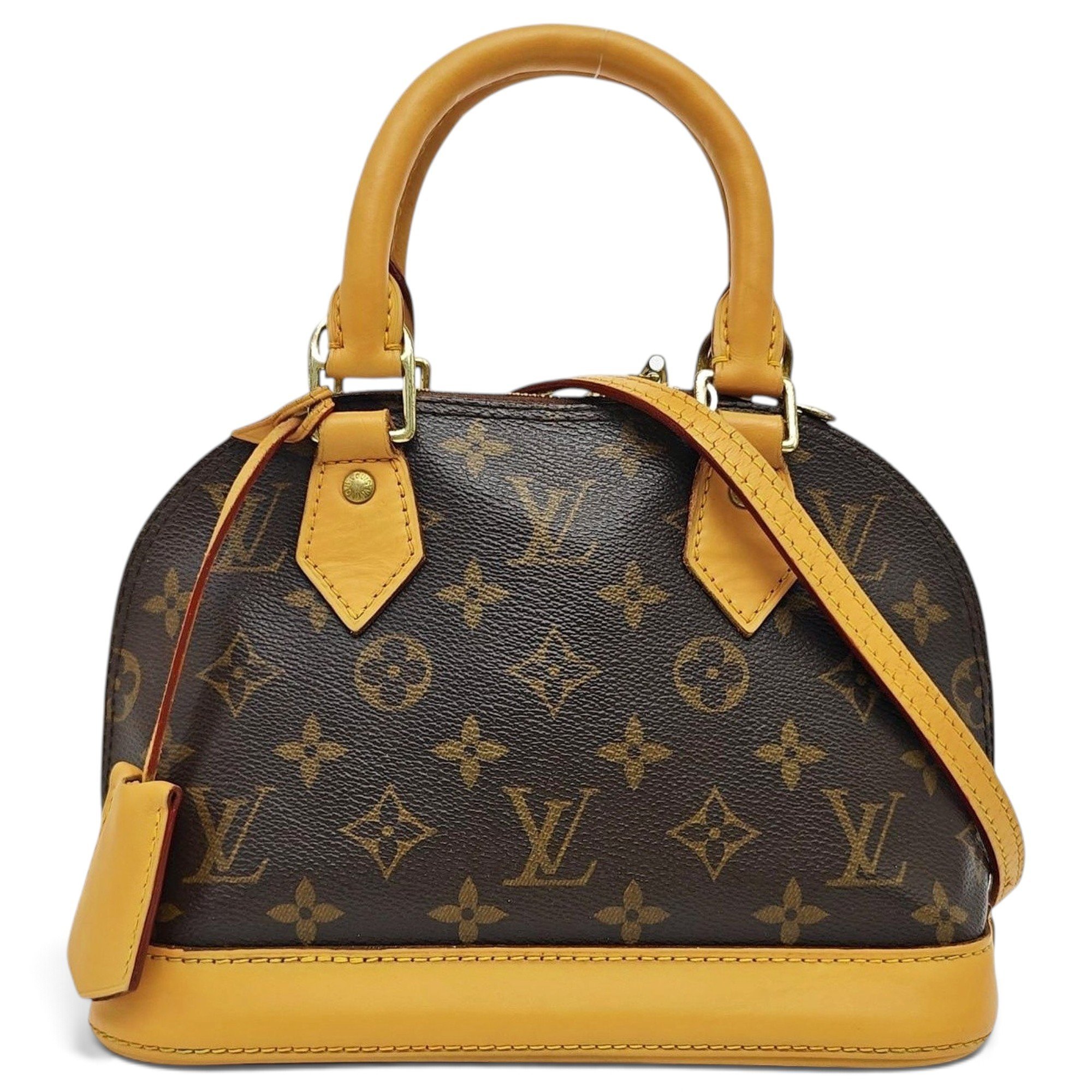 Alma leather handbag