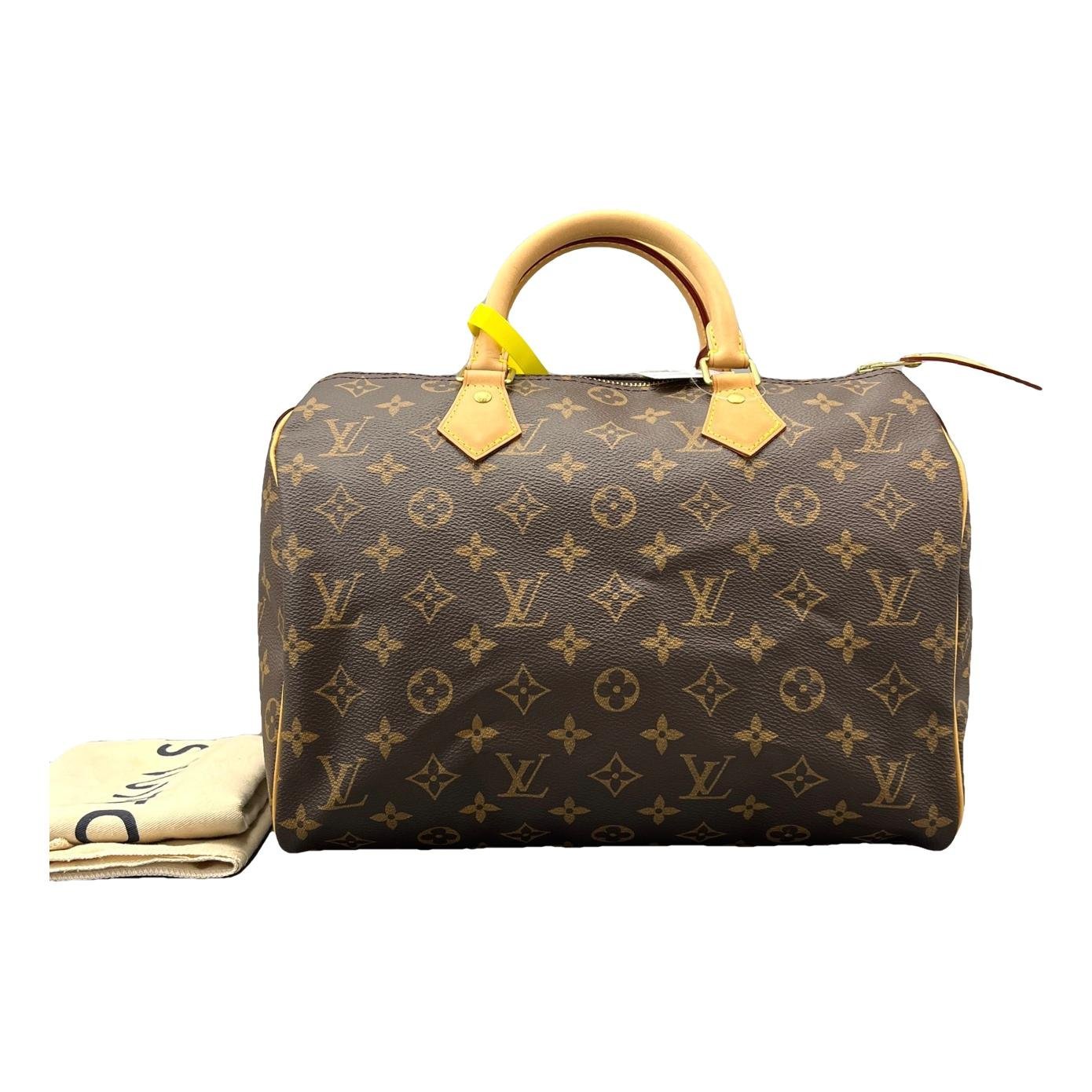 Speedy leather handbag