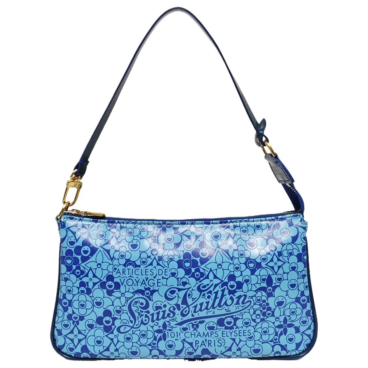 Louis Vuitton Maxi Multi Pochette Accessoires patent leather handbag