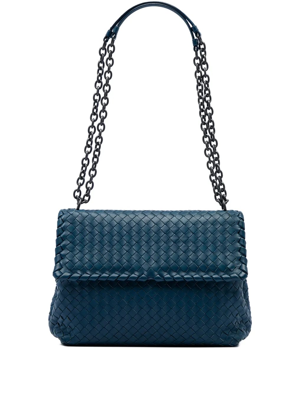 2012-2026 Medium Nappa Intrecciato Olimpia shoulder bag