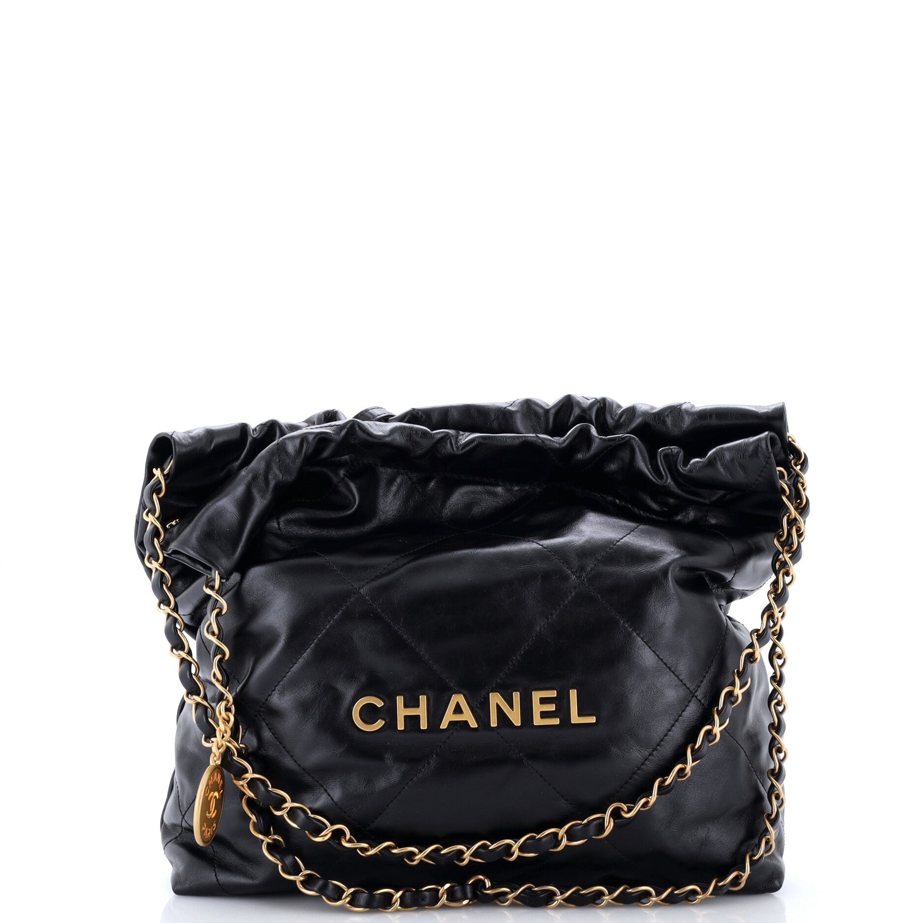 22 Chain Hobo Quilted Calfskin Small