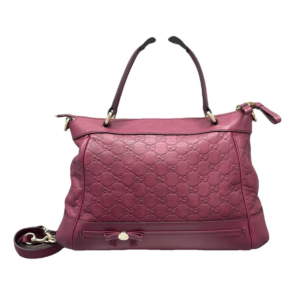 Leather handbag
