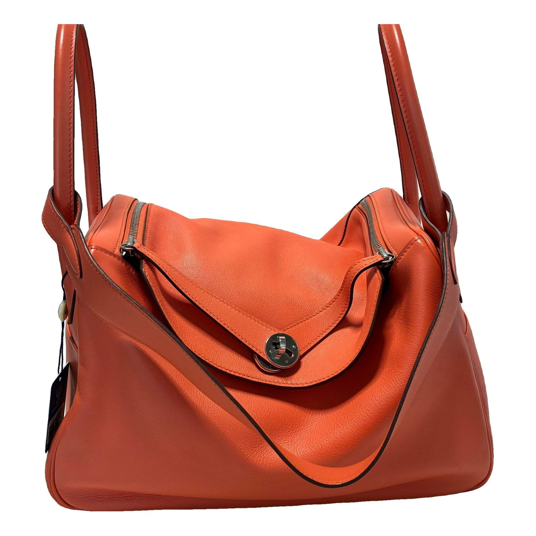 Lindy leather handbag