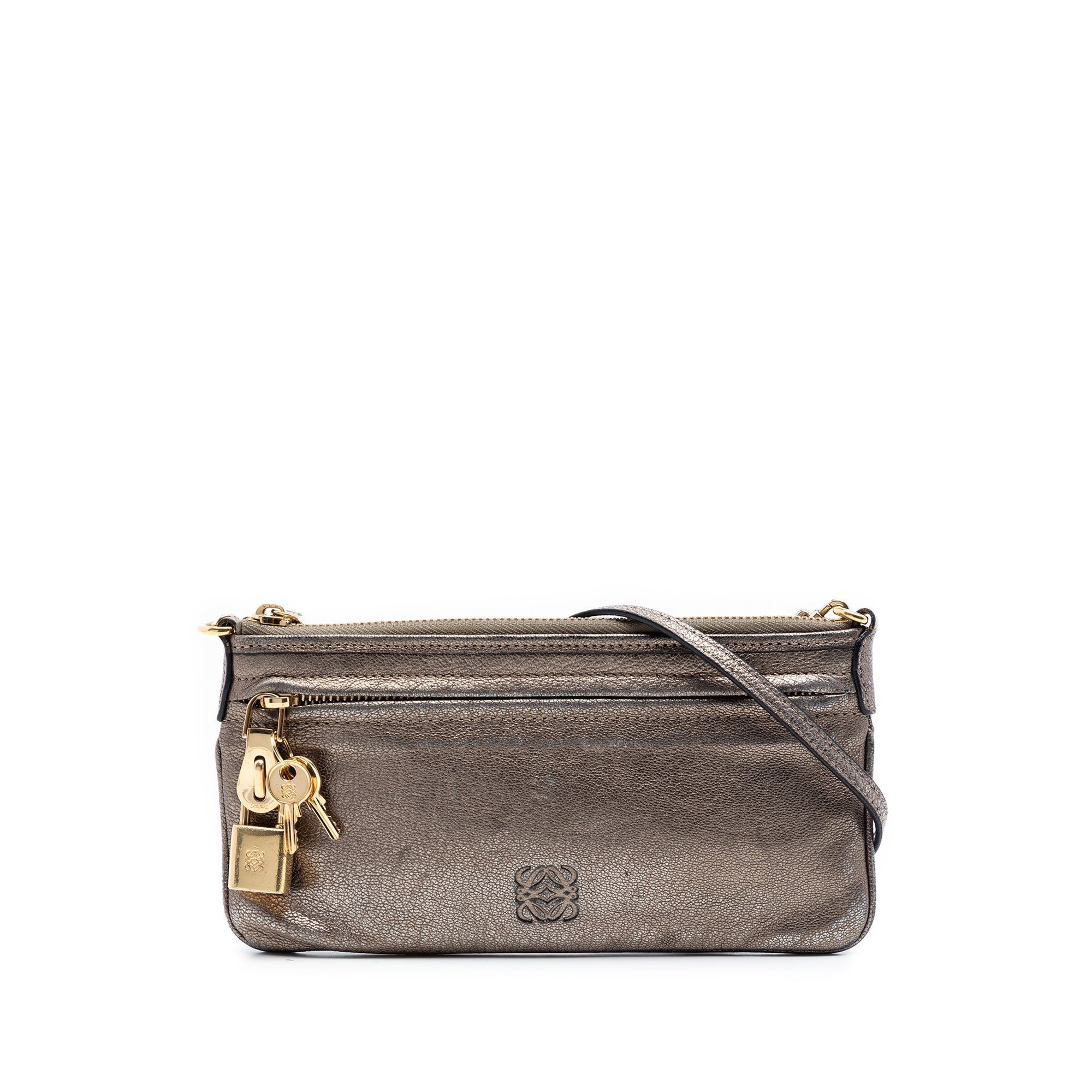Leather crossbody bag