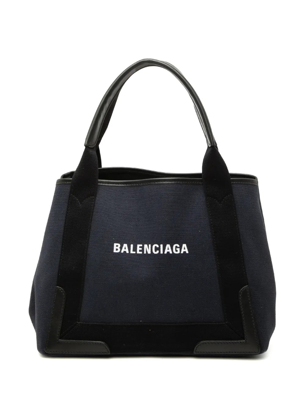2006 Canvas Navy Cabas S tote bag