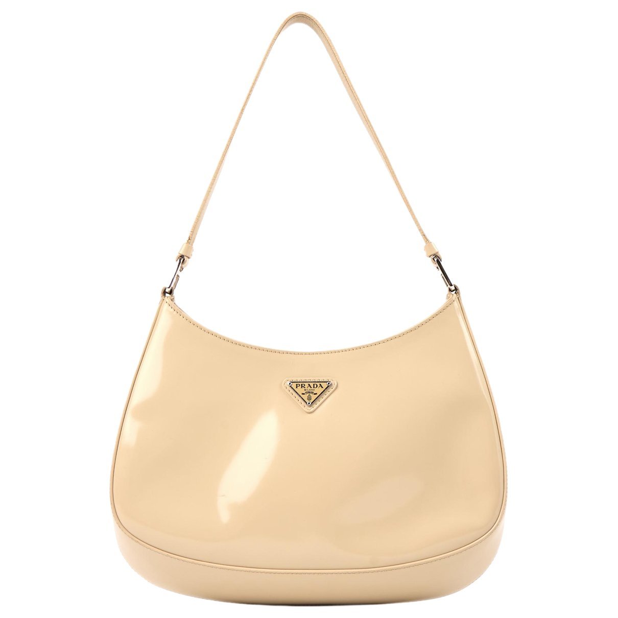 Cleo patent leather handbag