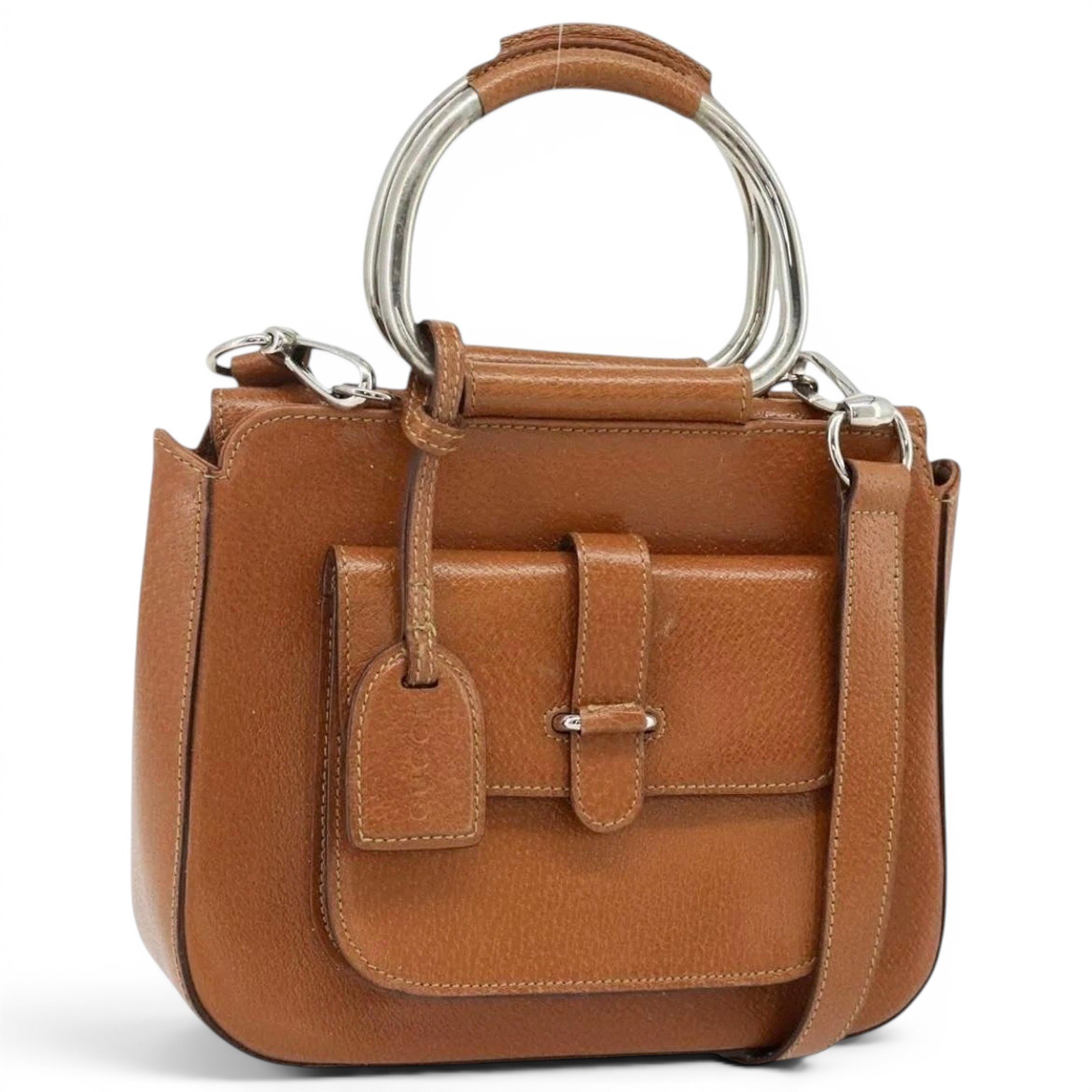 Leather handbag