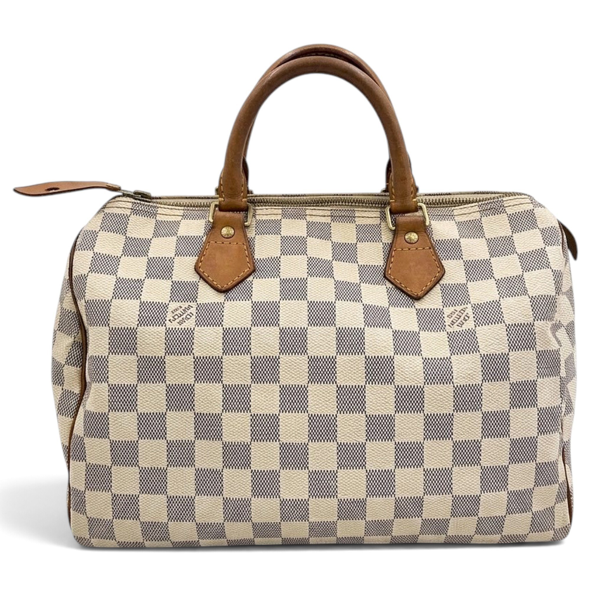 Speedy leather handbag