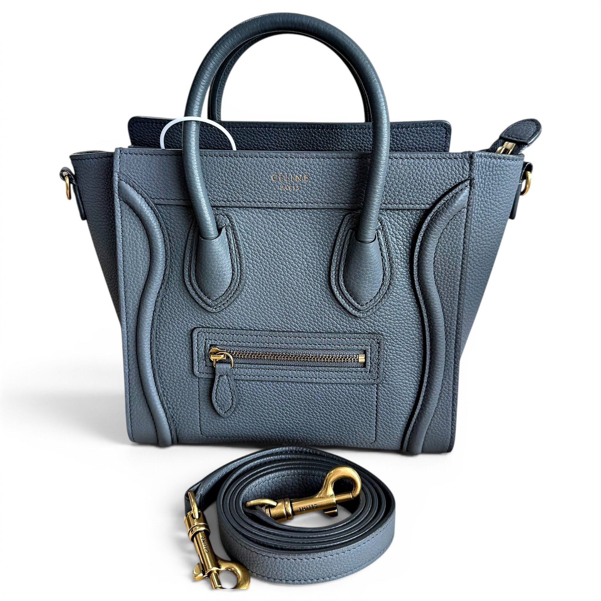Nano Luggage leather handbag