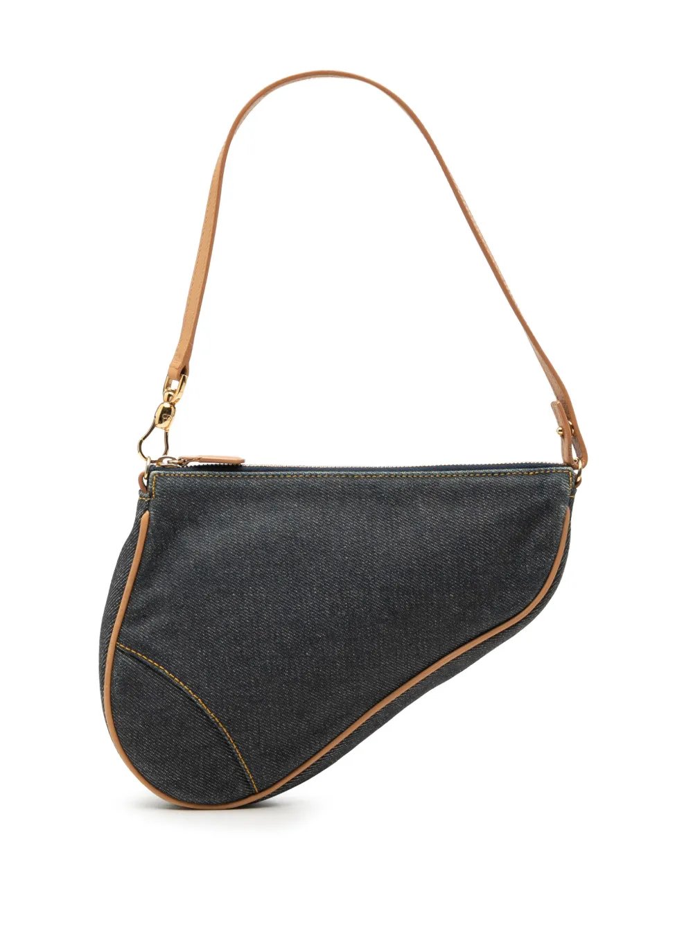 2001 Mini Denim Saddle Pochette shoulder bag