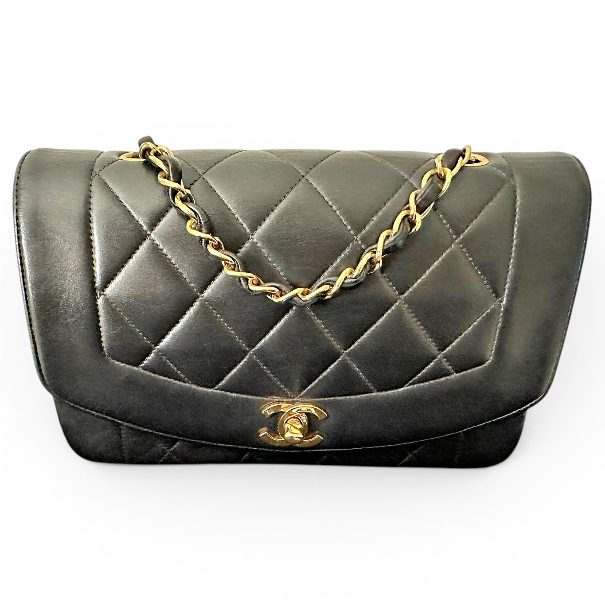Diana leather crossbody bag