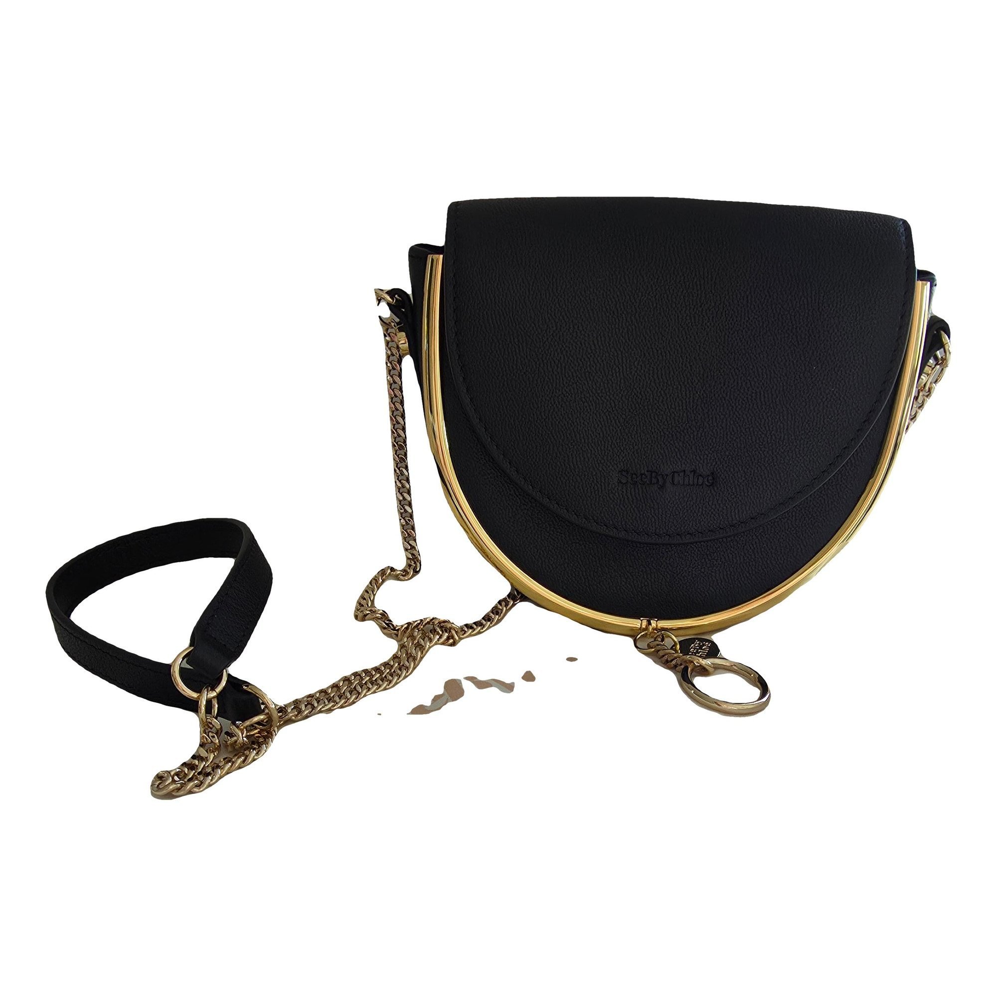 Leather crossbody bag