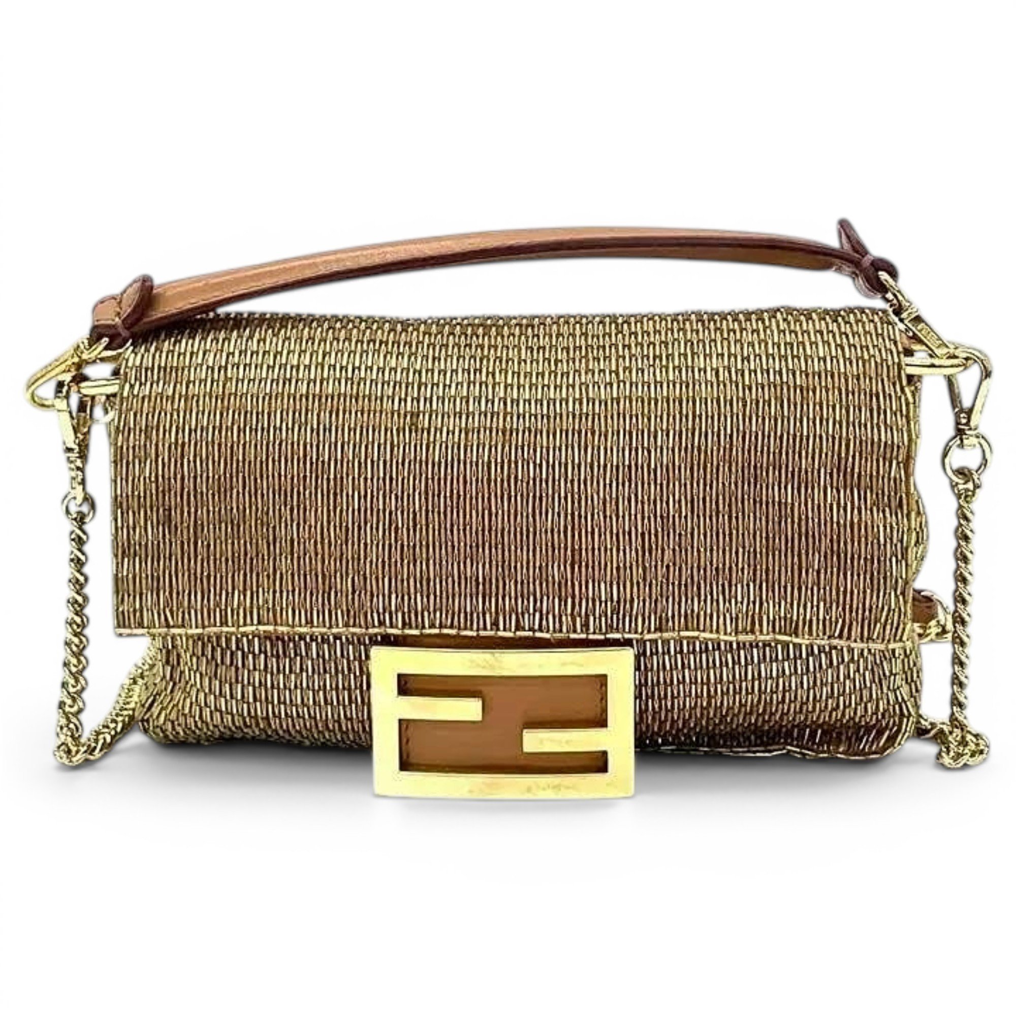Baguette glitter bag
