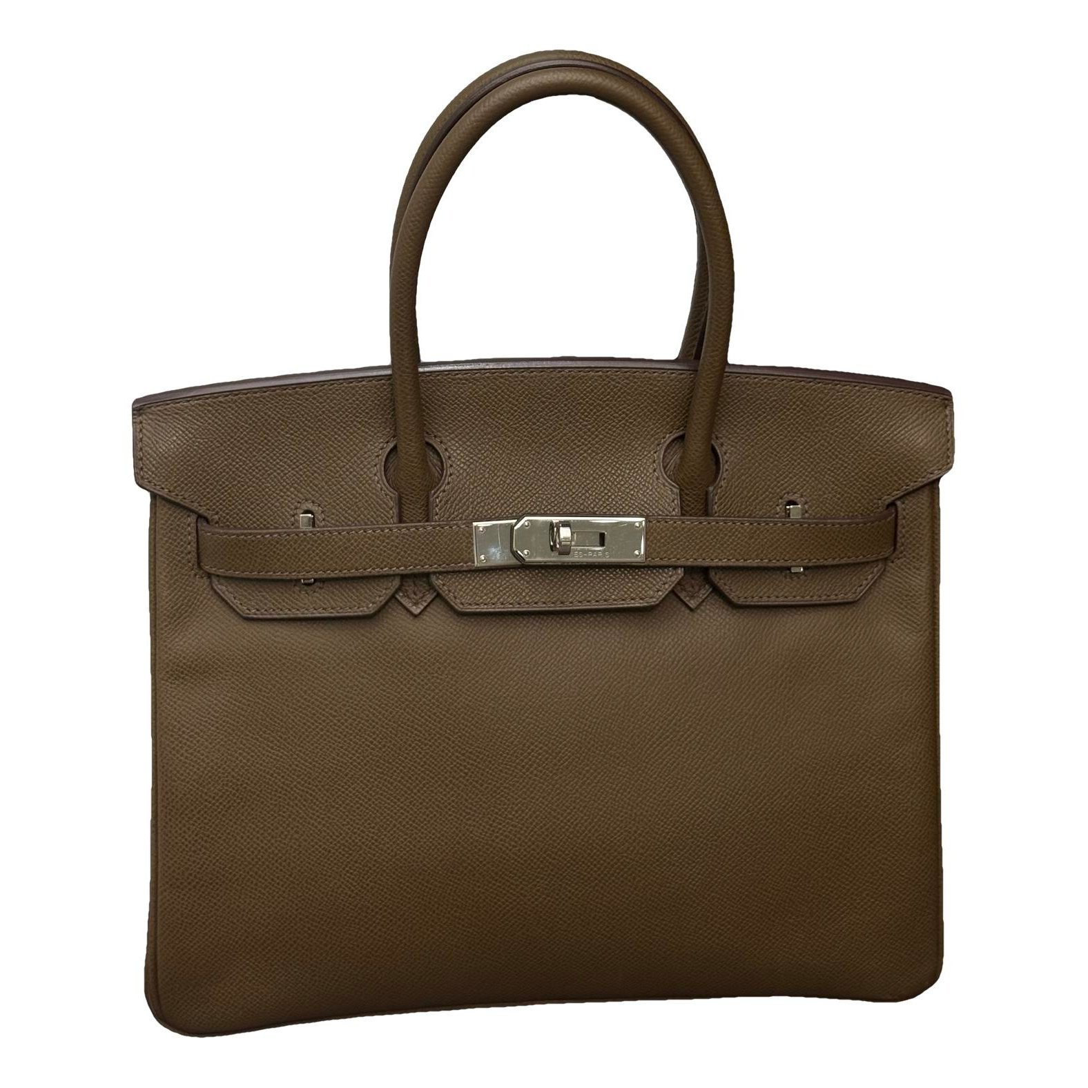Birkin 30 leather handbag