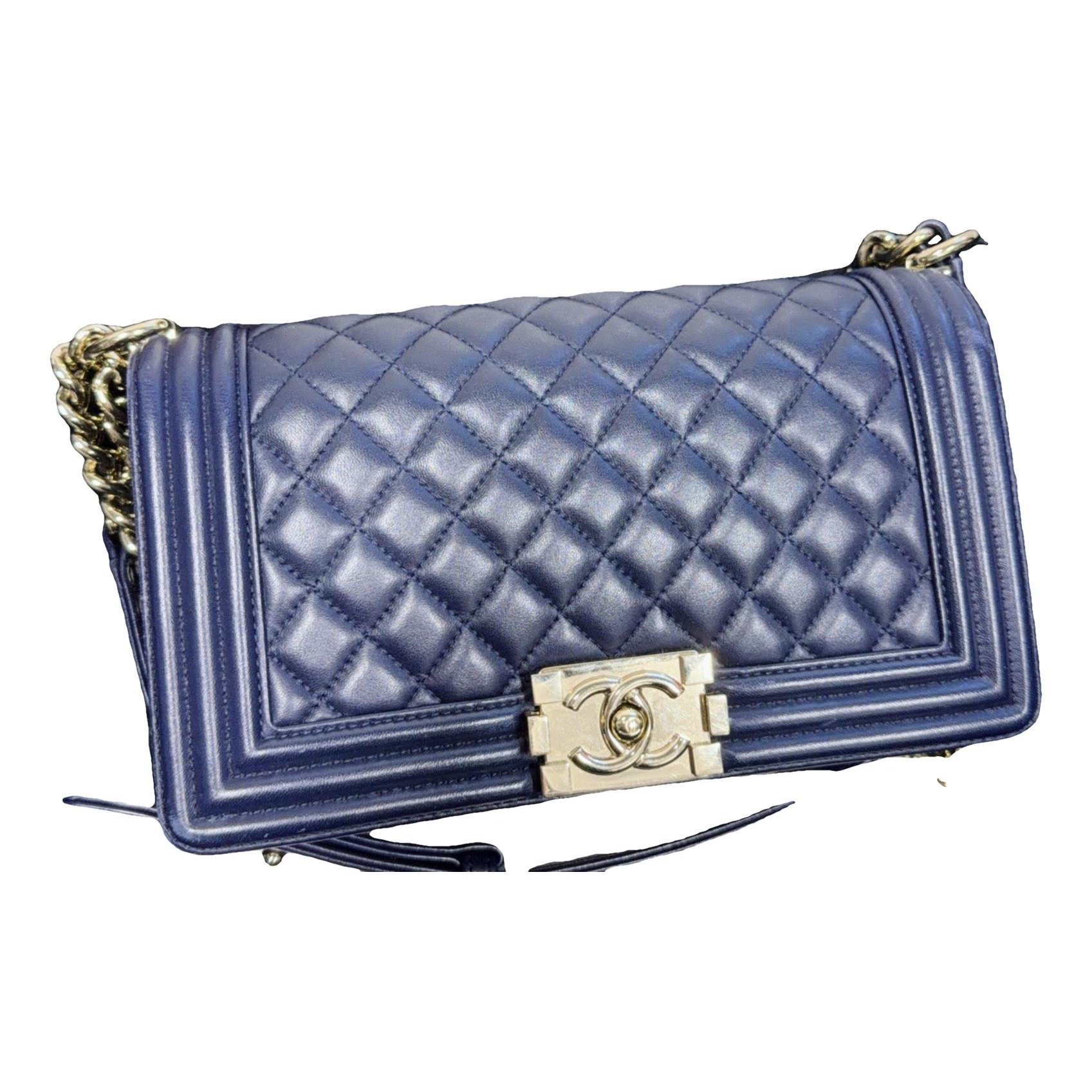 Boy leather crossbody bag