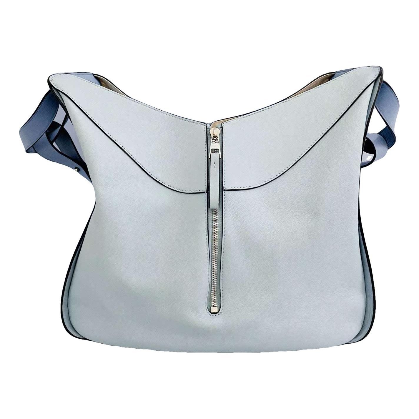 Hammock leather handbag